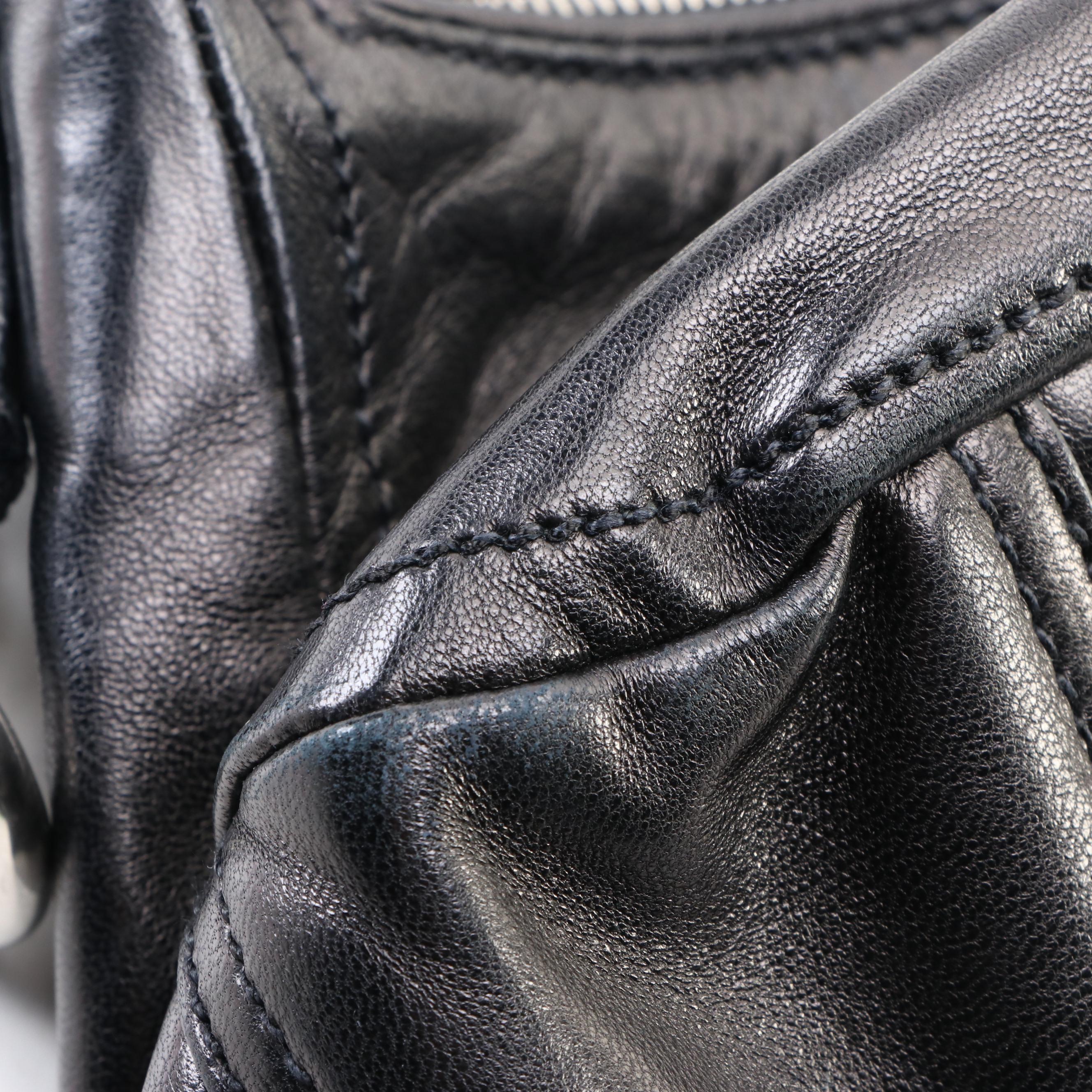 Prada Baguette in Black Leather