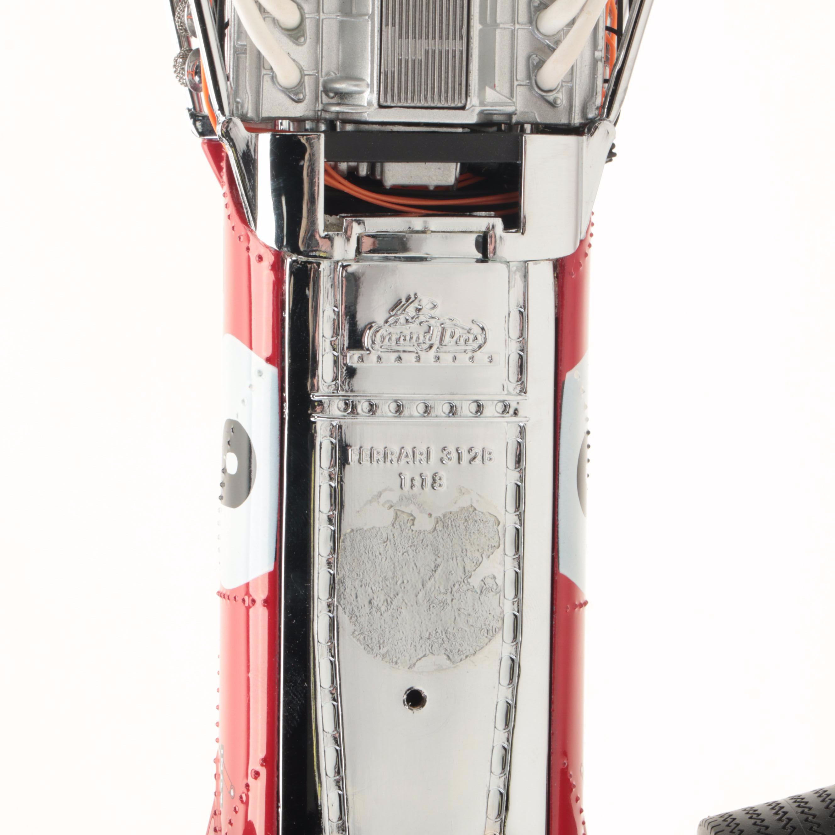 Exoto Grand Prix Classics Mario Andretti 1971 Ferrari 312B Diecast Race Car