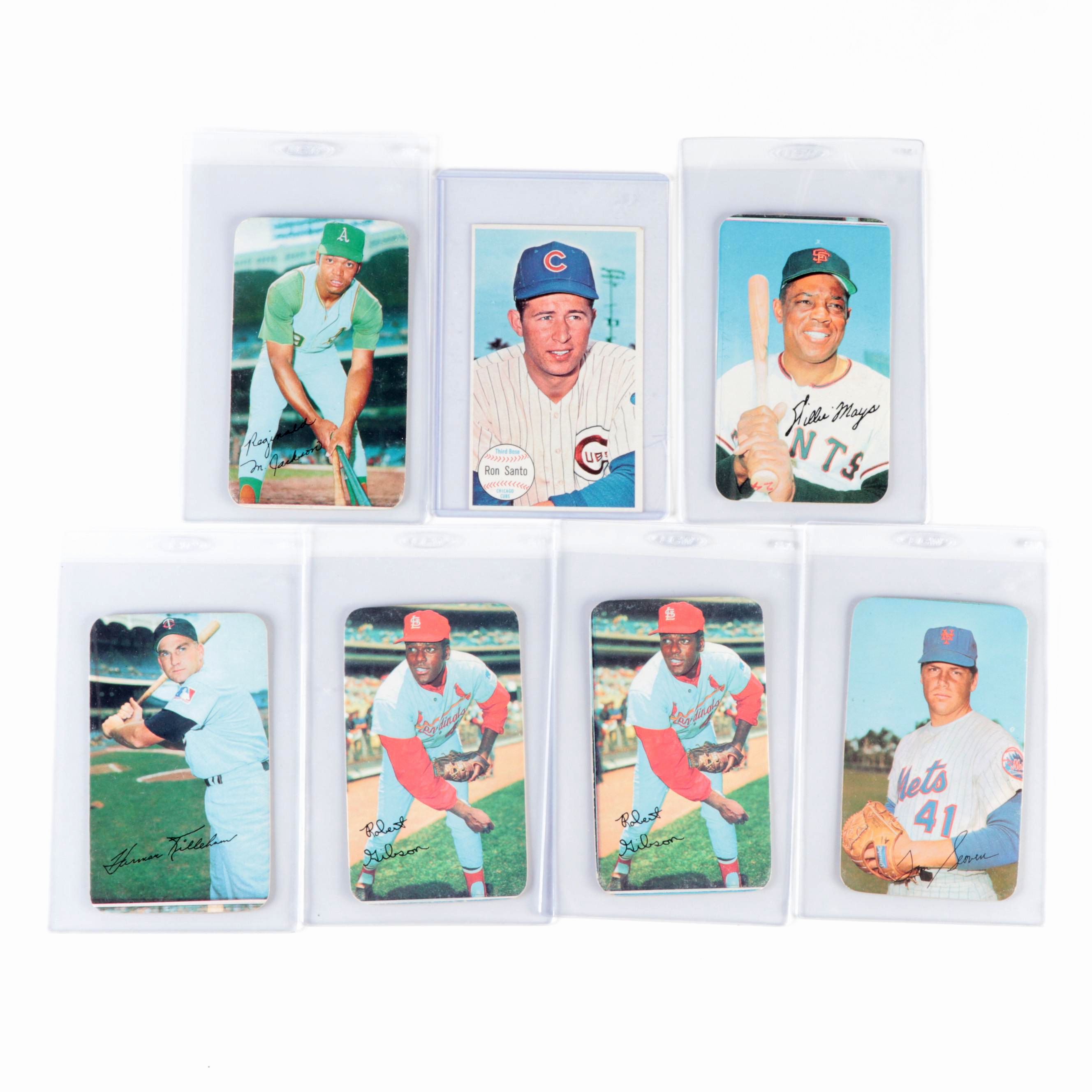 Topps Giant, Super Baseball Cards With Seaver, Jackson, Mays, More, 1960s–1970s
