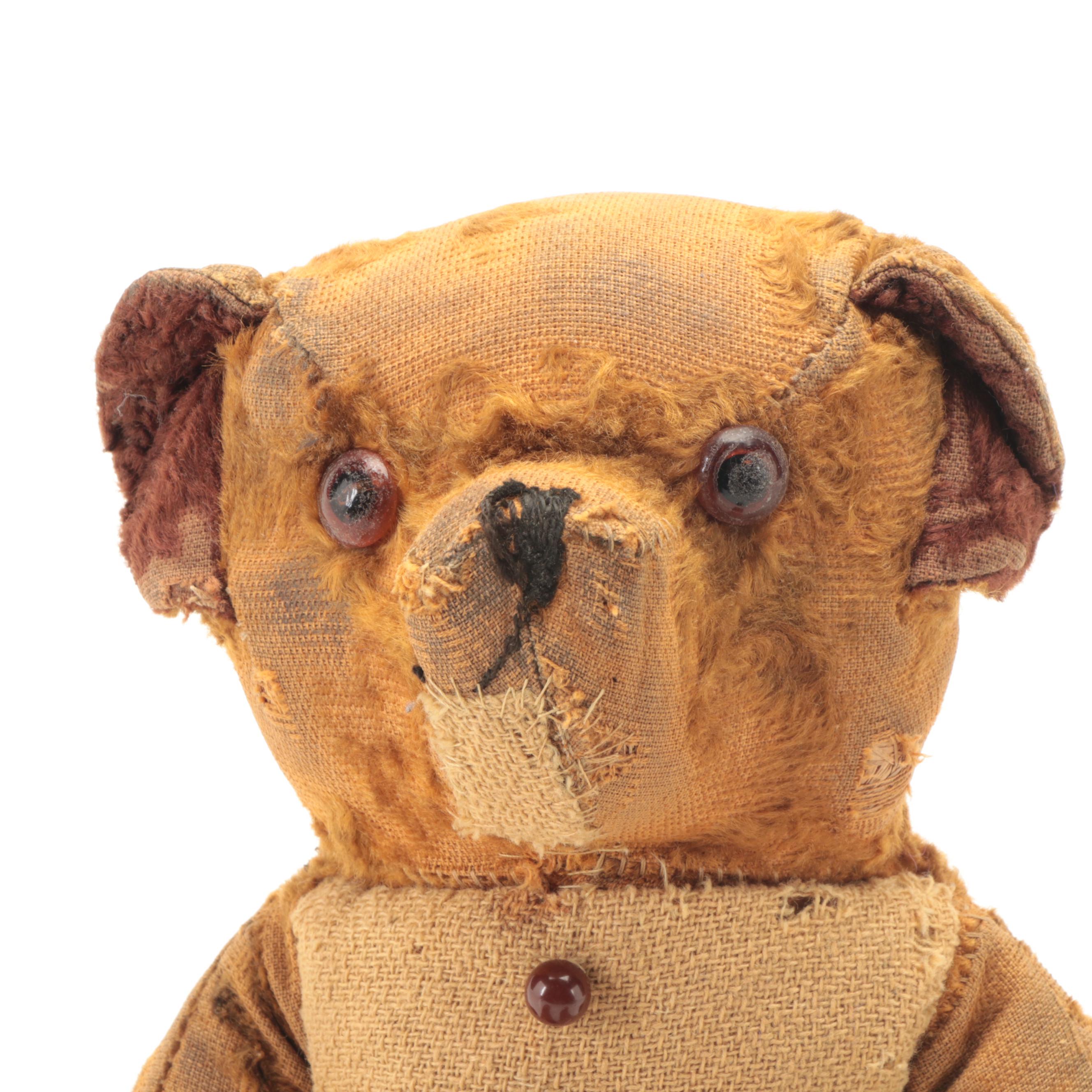 Victorian Mohair Teddy Bear, Early 20th Century