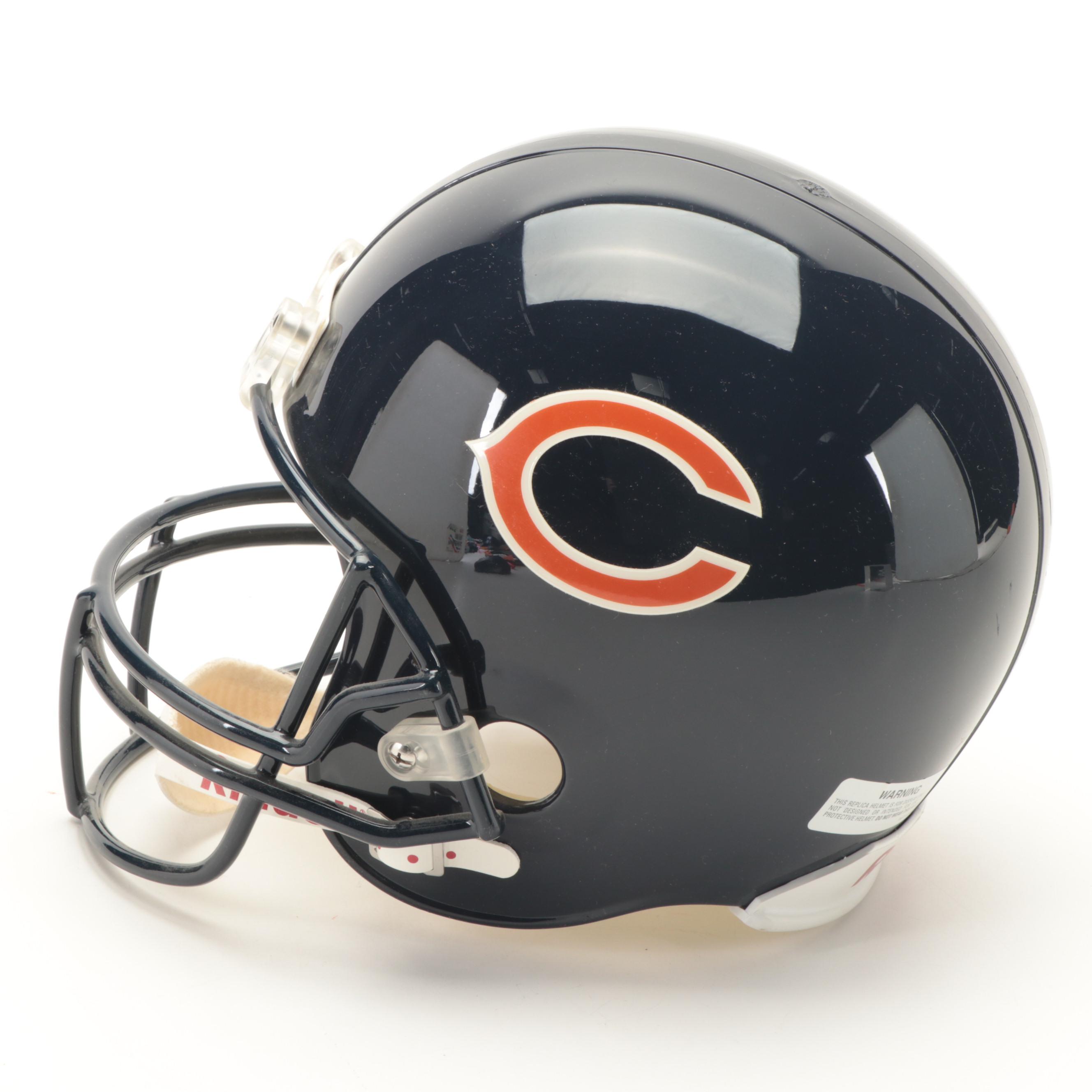 Chicago Bears Gale Sayers Signed Riddell Replica Full-Size Football Helmet