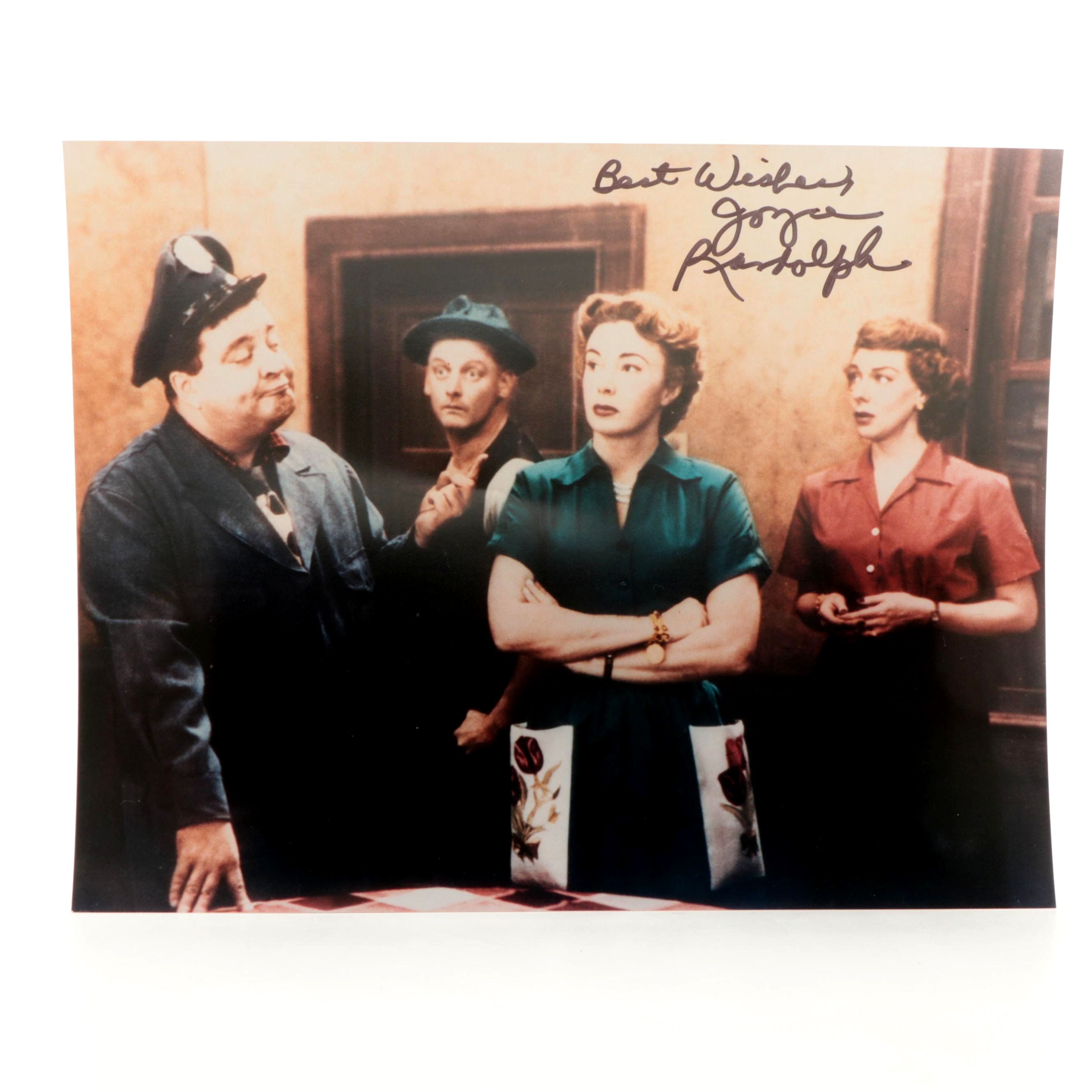 Joyce Randolph Signed The Honeymooners Giclée Print