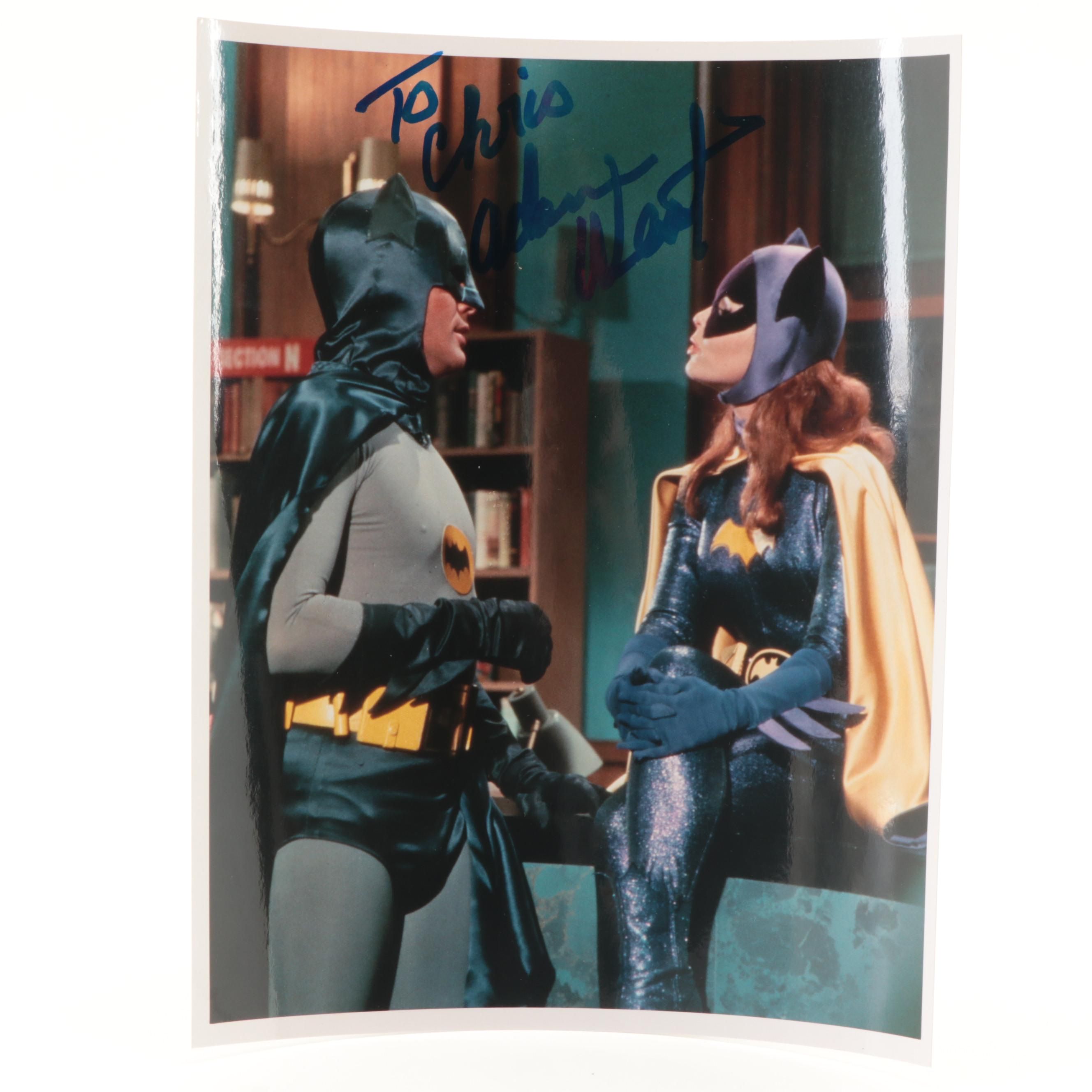 Adam West Signed Batman Giclée Print