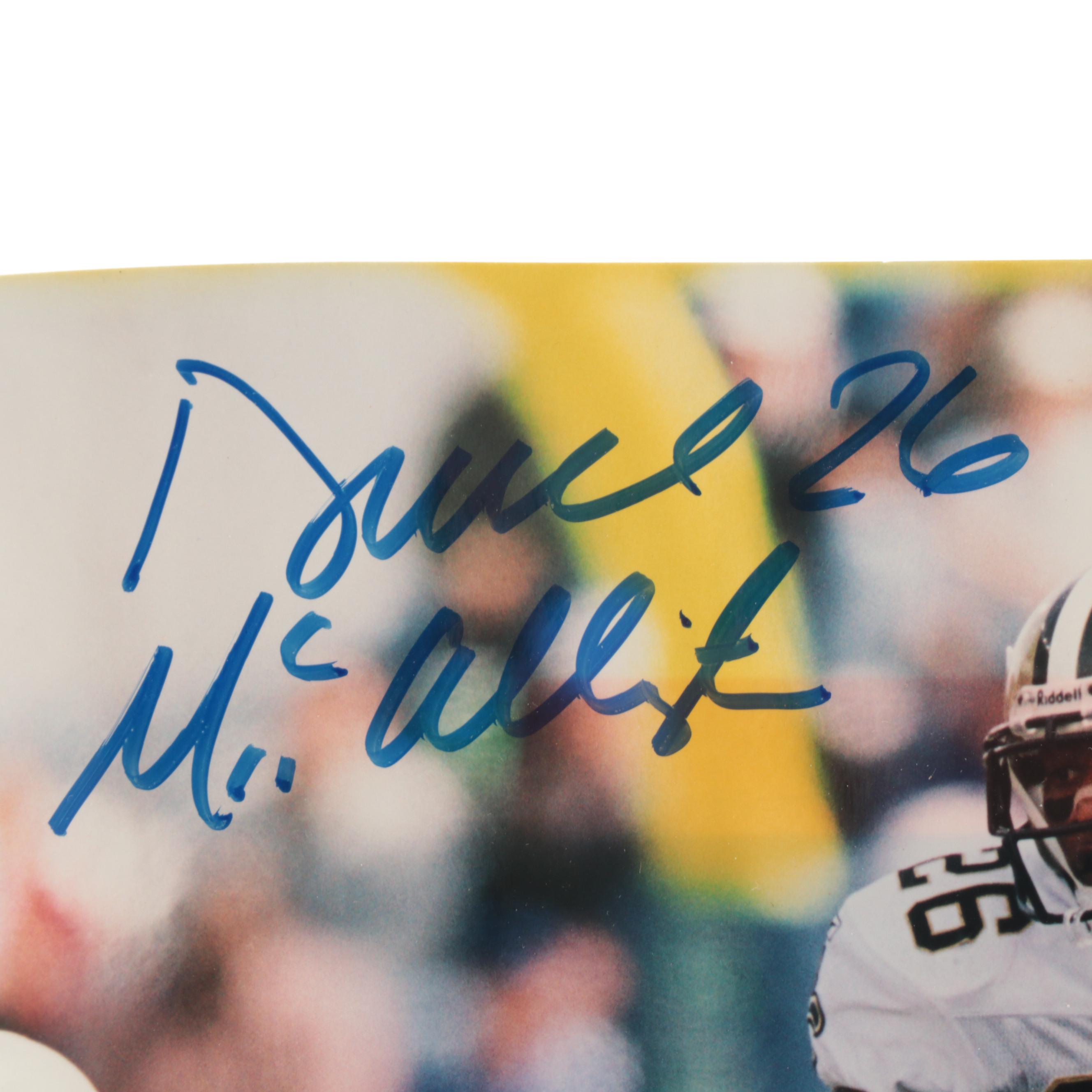 Alstott, Alexander Signed Framed Giclée Print, Trading Card, More