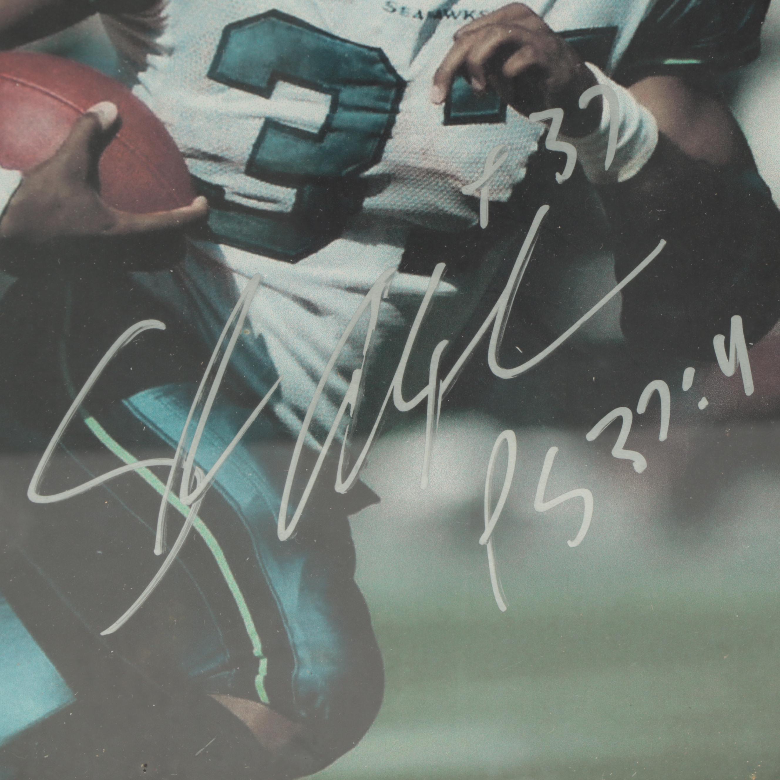 Alstott, Alexander Signed Framed Giclée Print, Trading Card, More