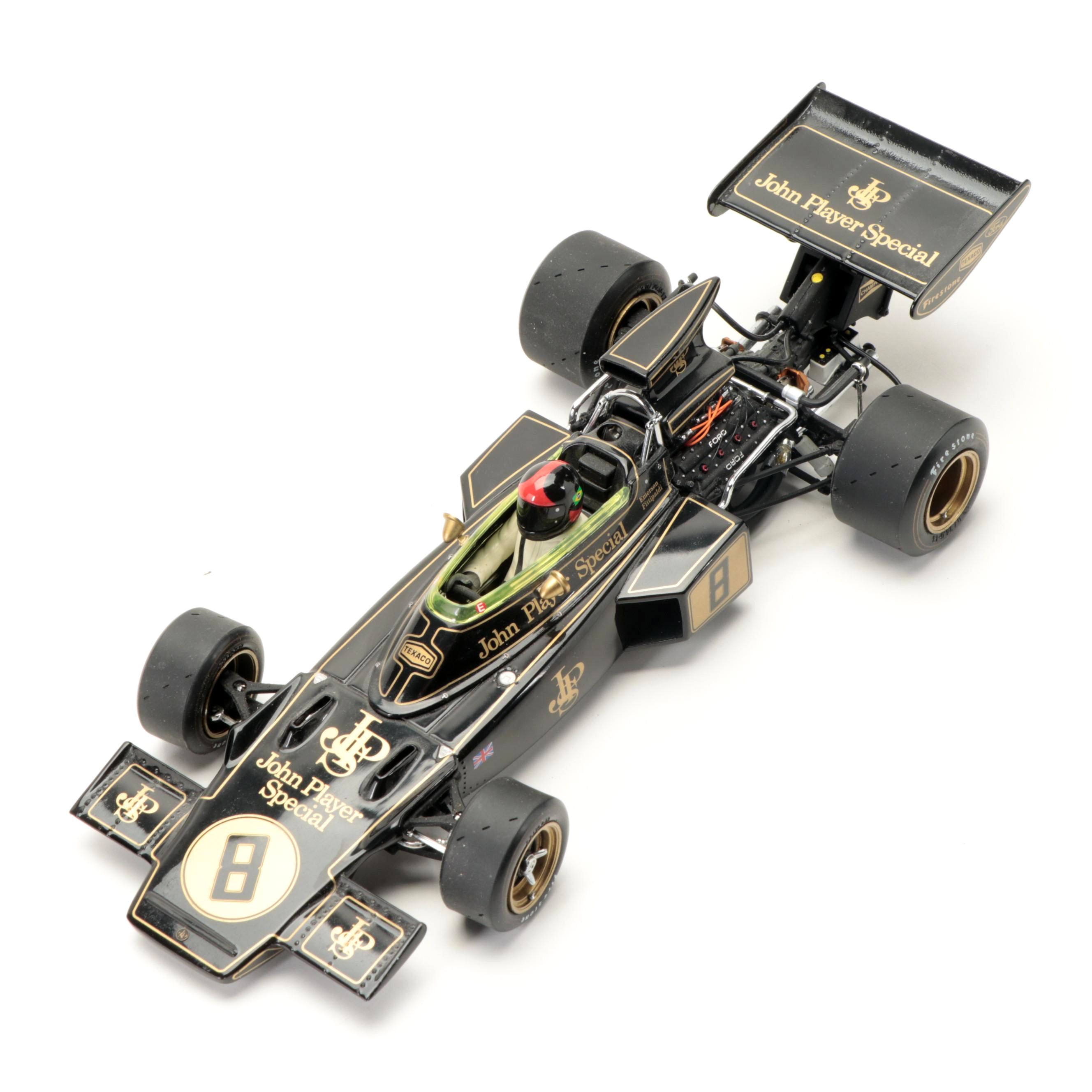 Exoto Grand Prix Classics Emerson Fittipaldi 1972 Lotus Type 72D Diecast Car