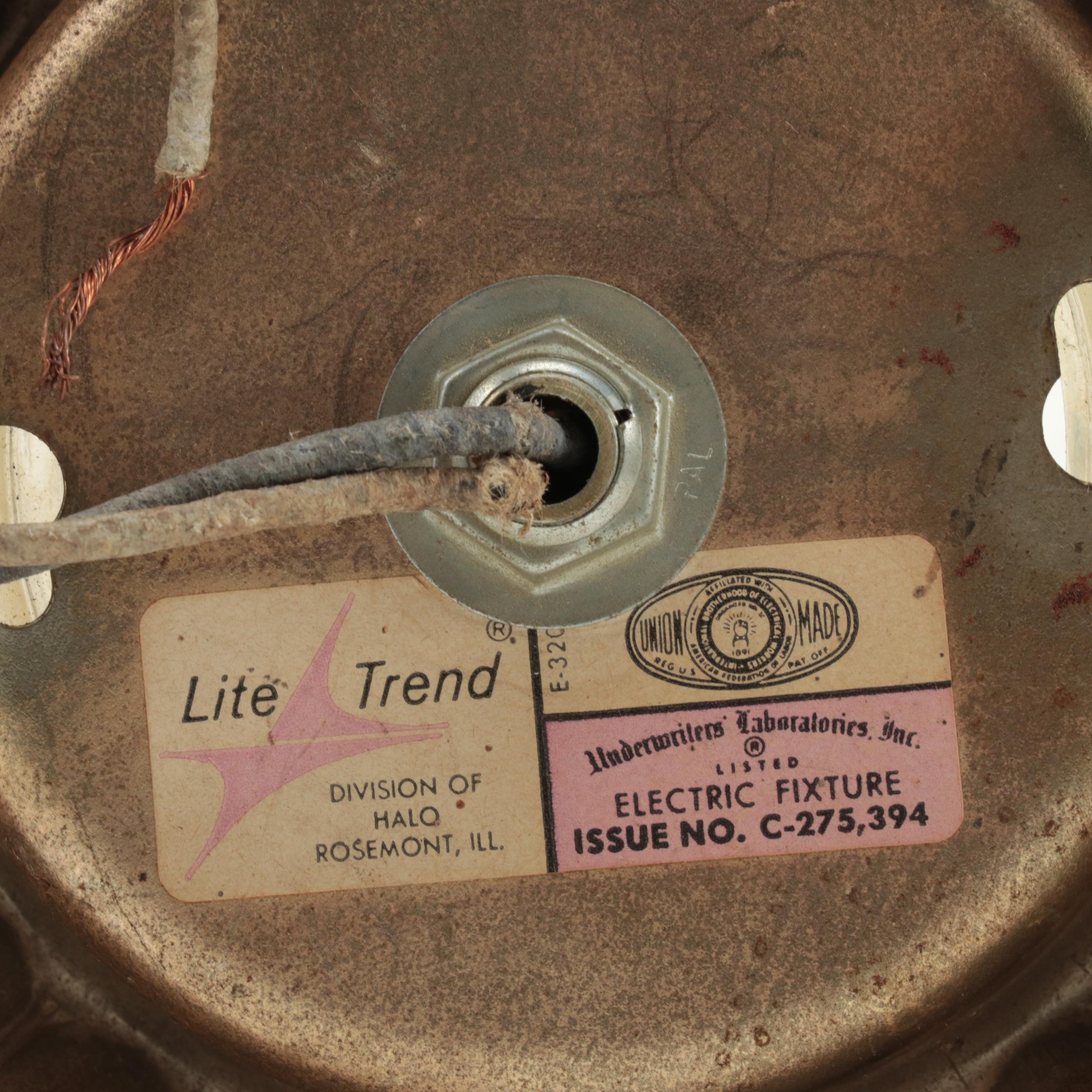 Pair of Lite Trend Ceiling Mount Crackle Glass Globe Lights and Amber Globe