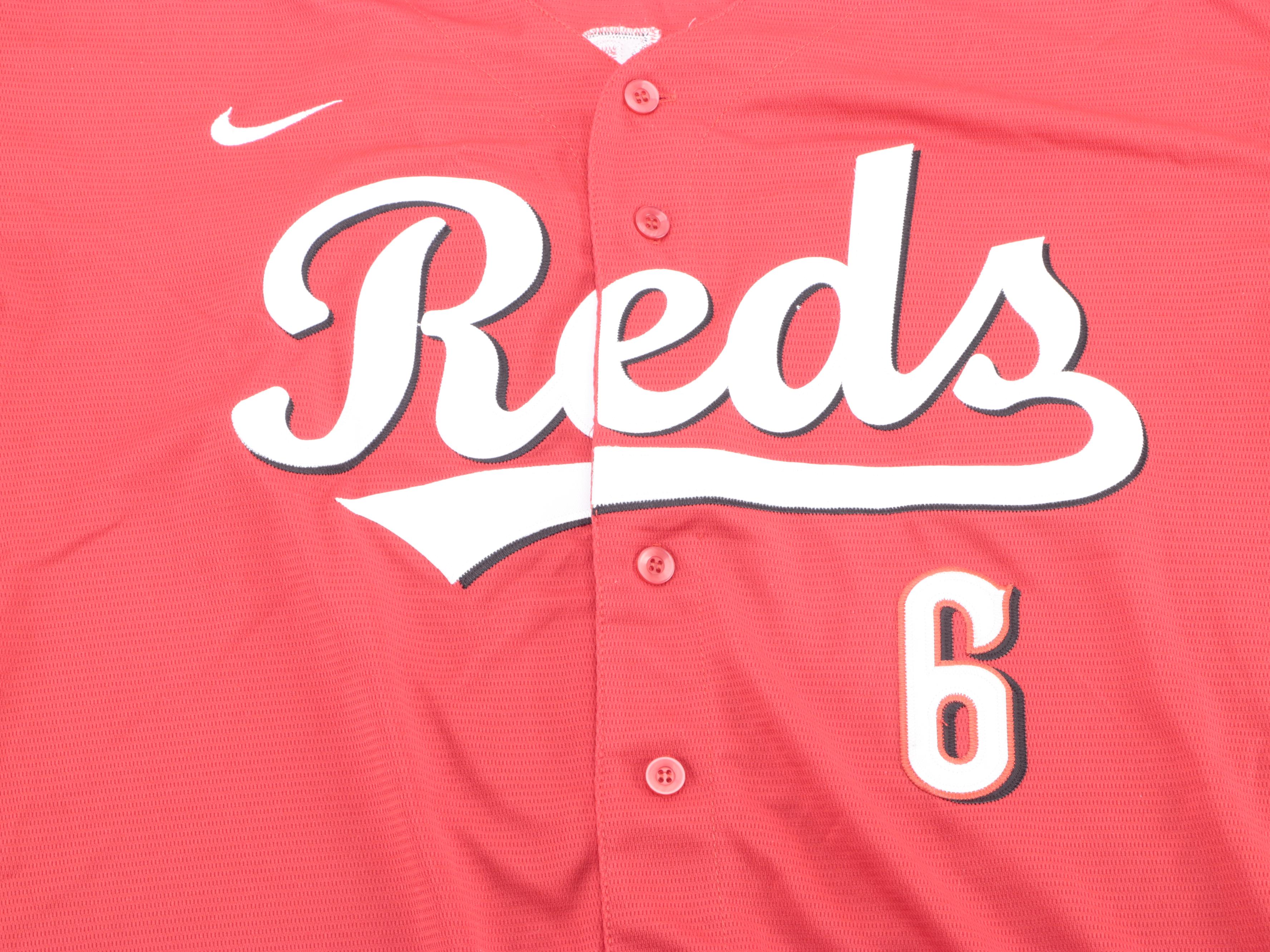 Cincinnati Reds Jonathan India Signed Baseball Jersey