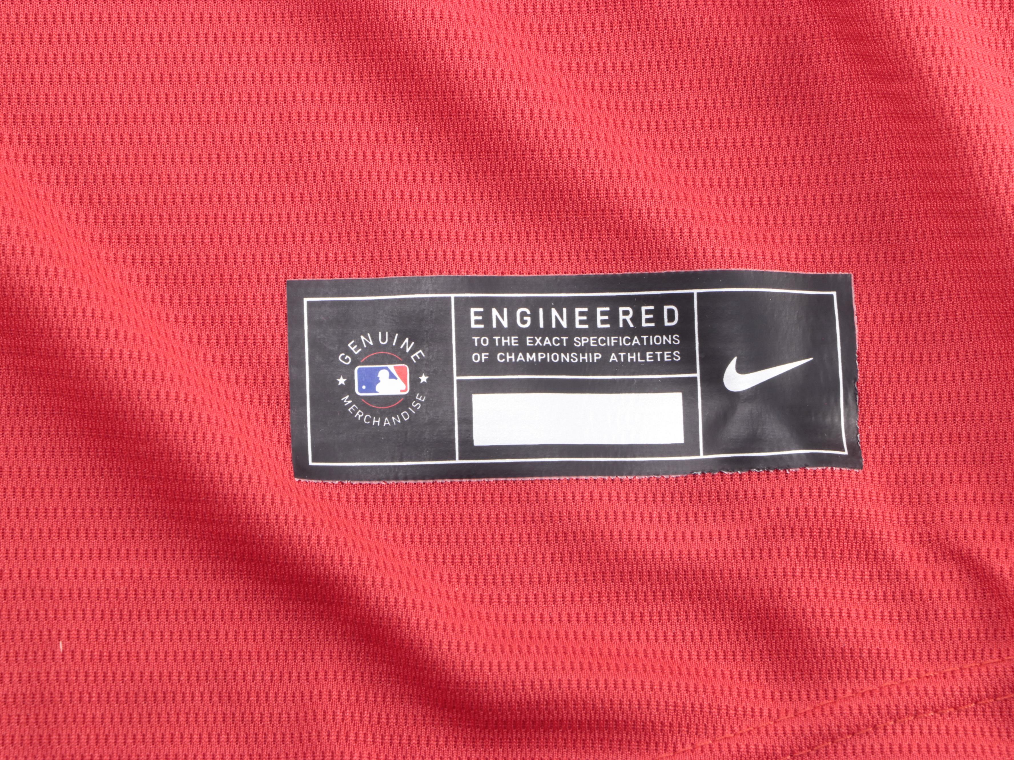 Cincinnati Reds Jonathan India Signed Baseball Jersey