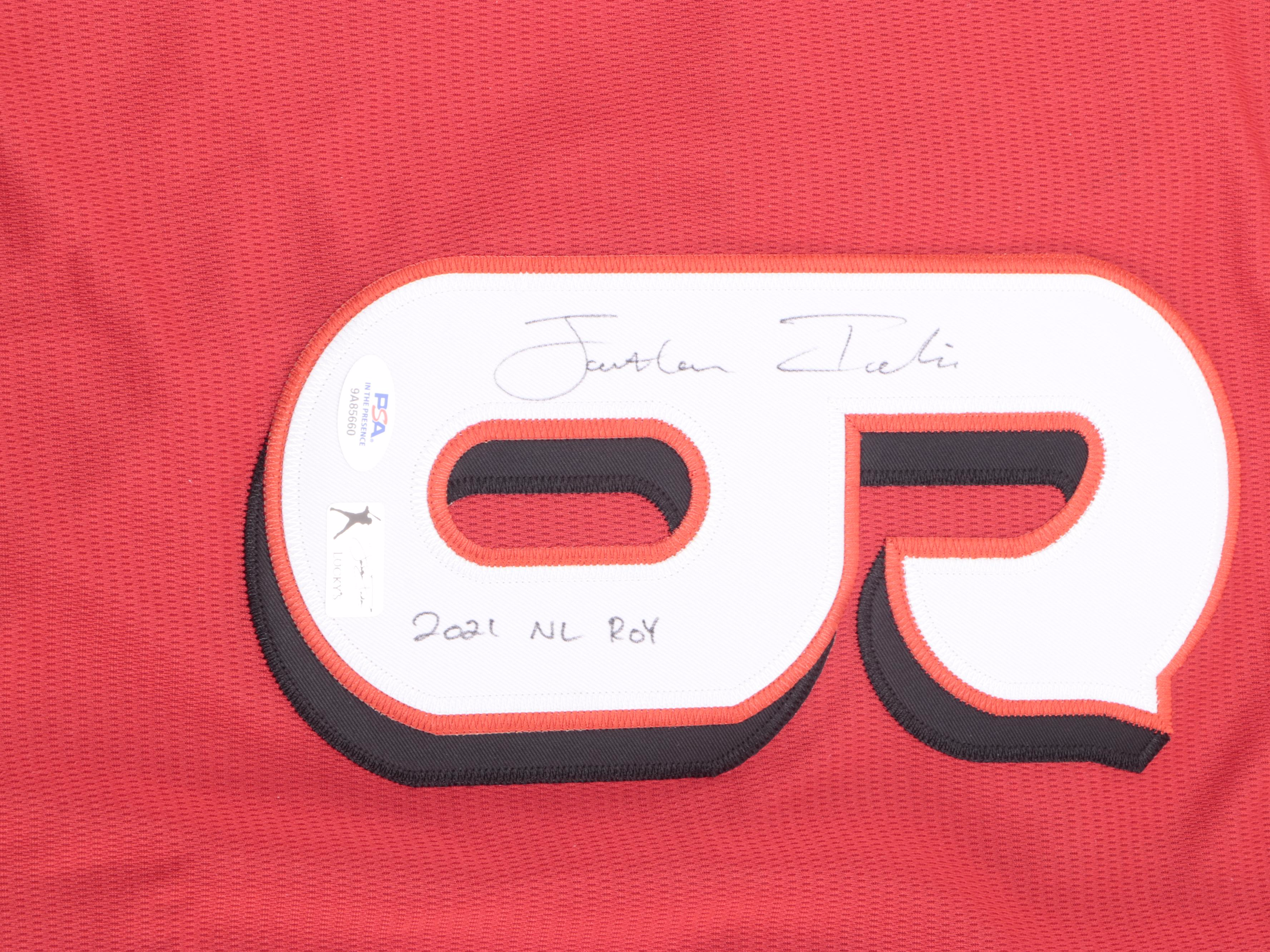 Cincinnati Reds Jonathan India Signed Baseball Jersey