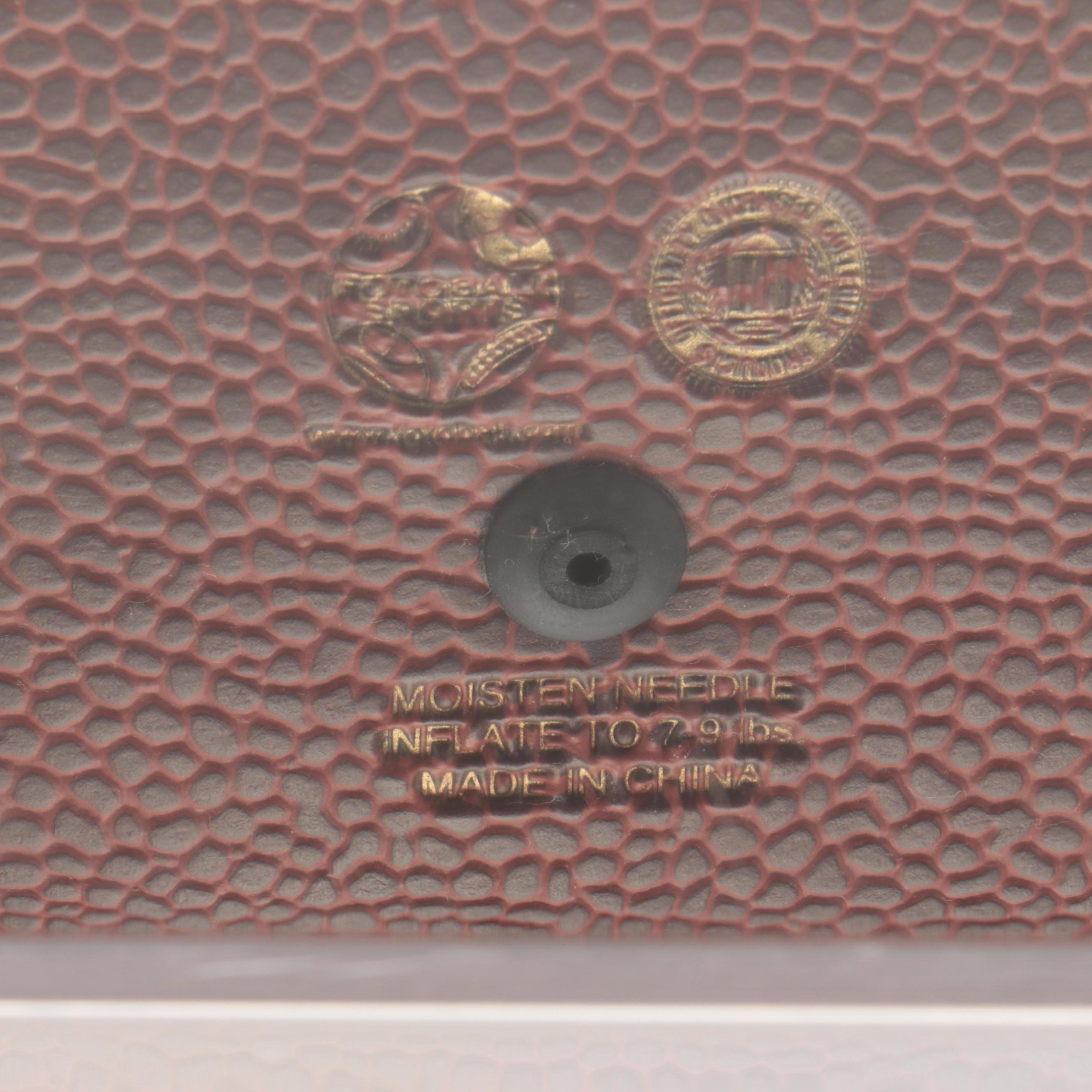 Florida State University Seminoles Bobby Bowden Signed Football in Display Case