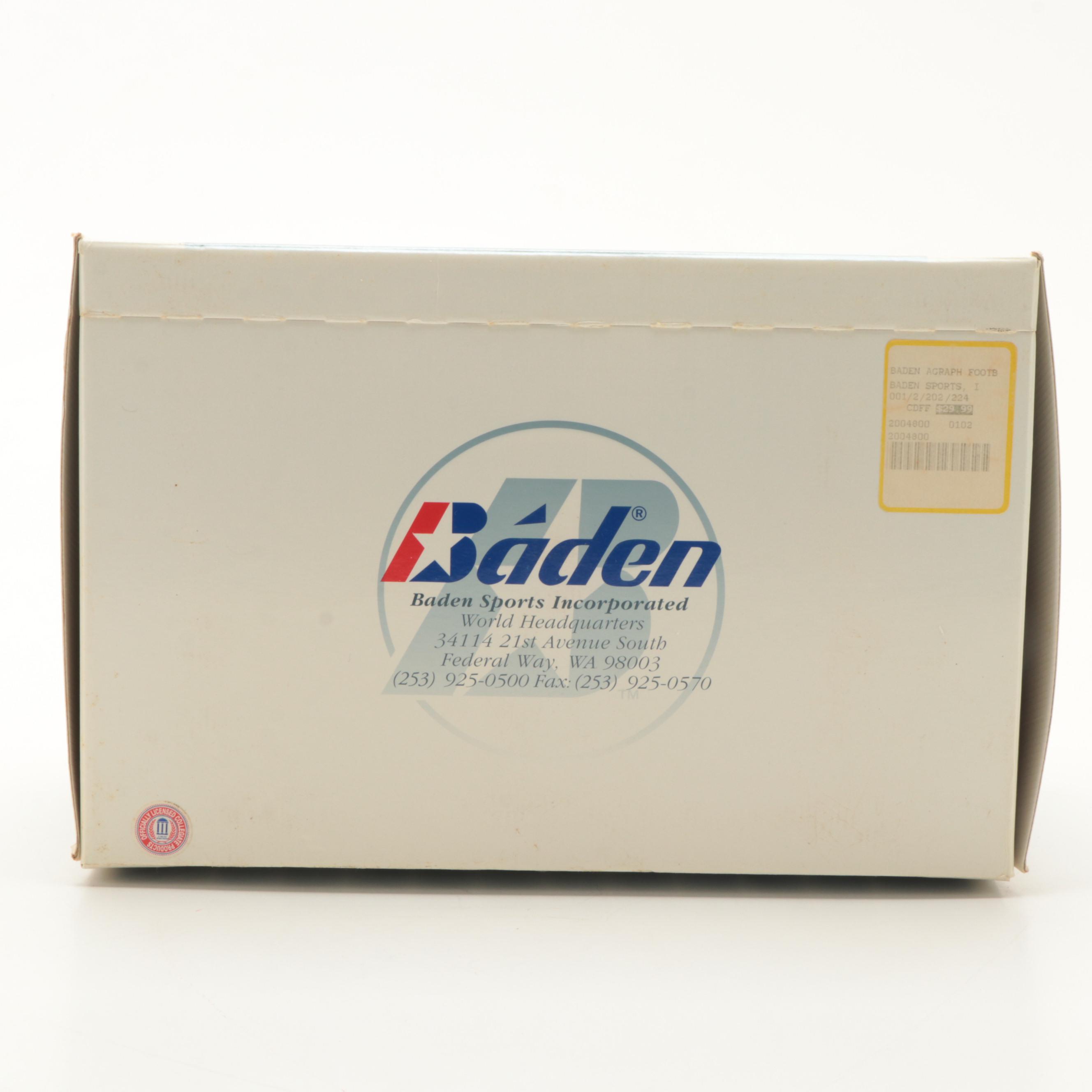 Florida State University Seminoles Bobby Bowden Signed Football in Box