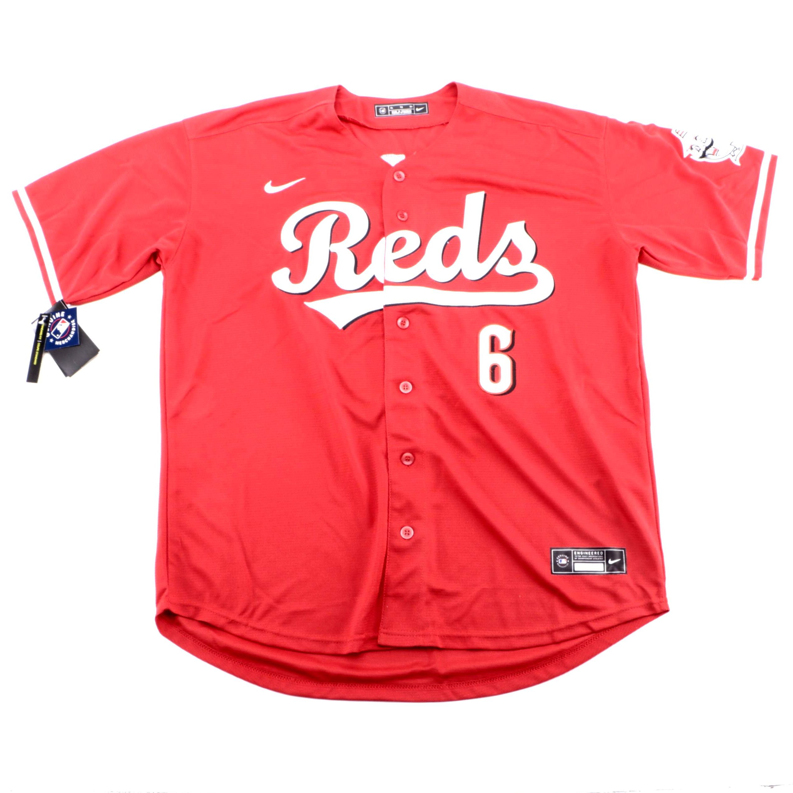 Cincinnati Reds Jonathan India Signed Baseball Jersey