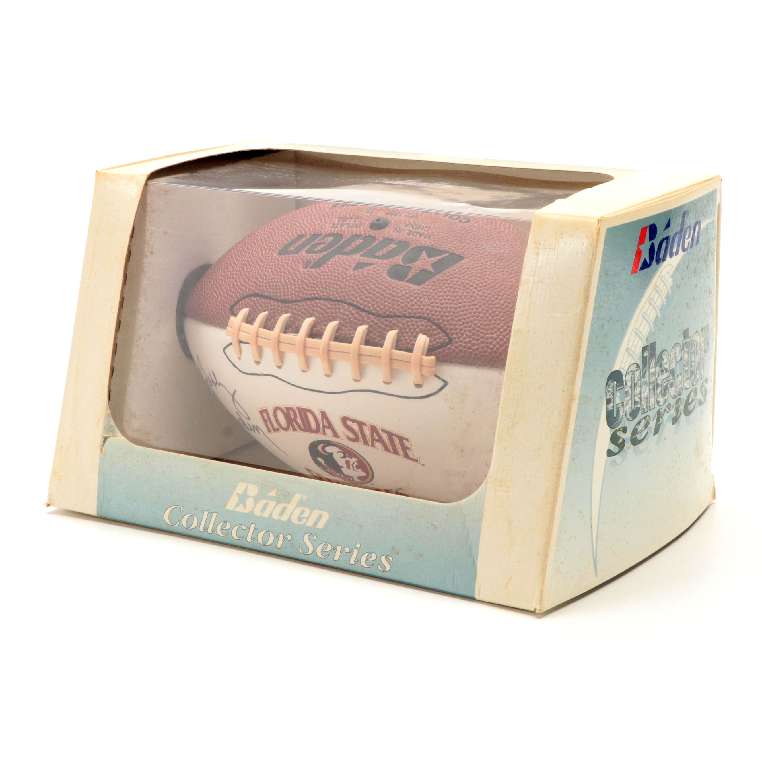 Florida State University Seminoles Bobby Bowden Signed Football in Box