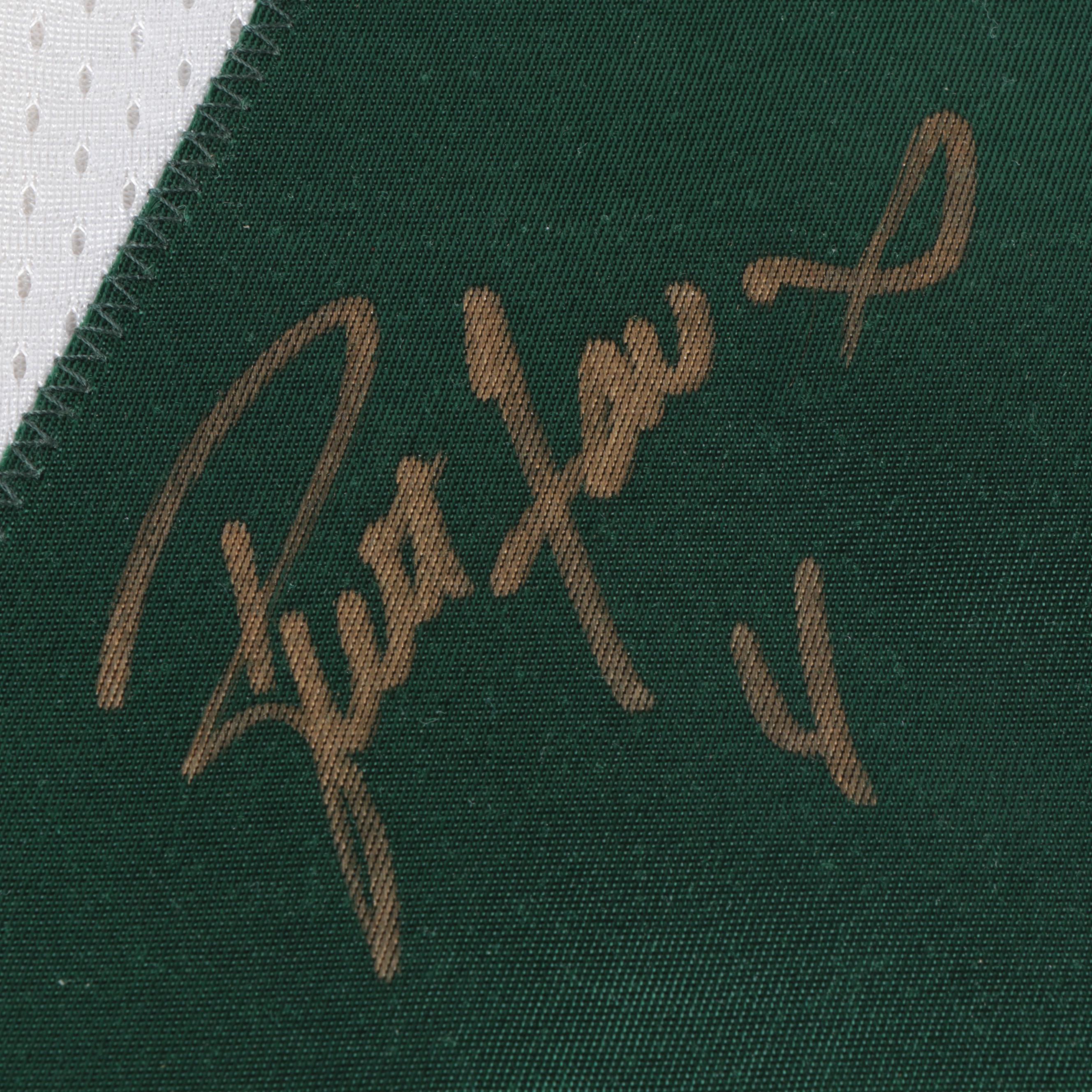 Green Bay Packers Brett Favre Signed Football Jersey