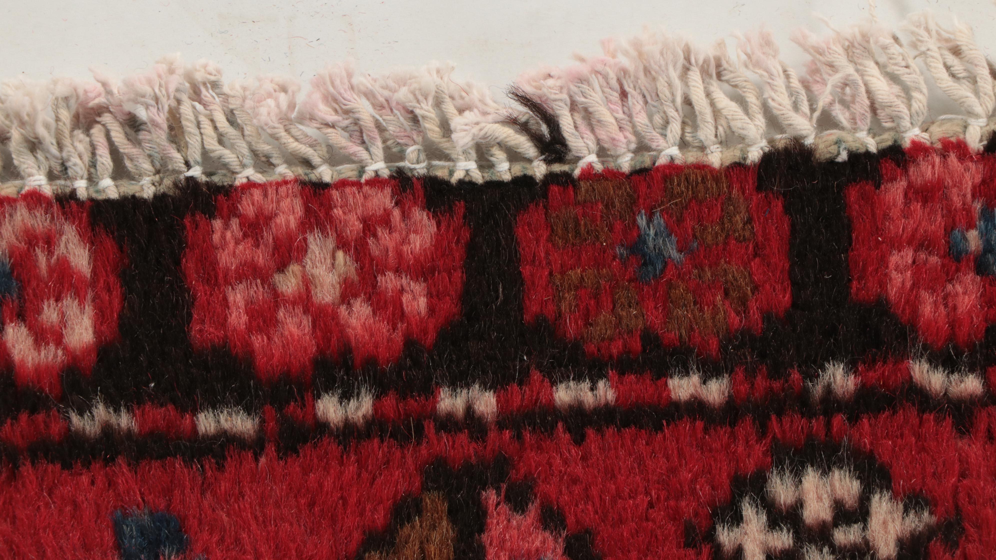 2'2 x 8'10 Hand-Knotted Persian Karaja Carpet Runner