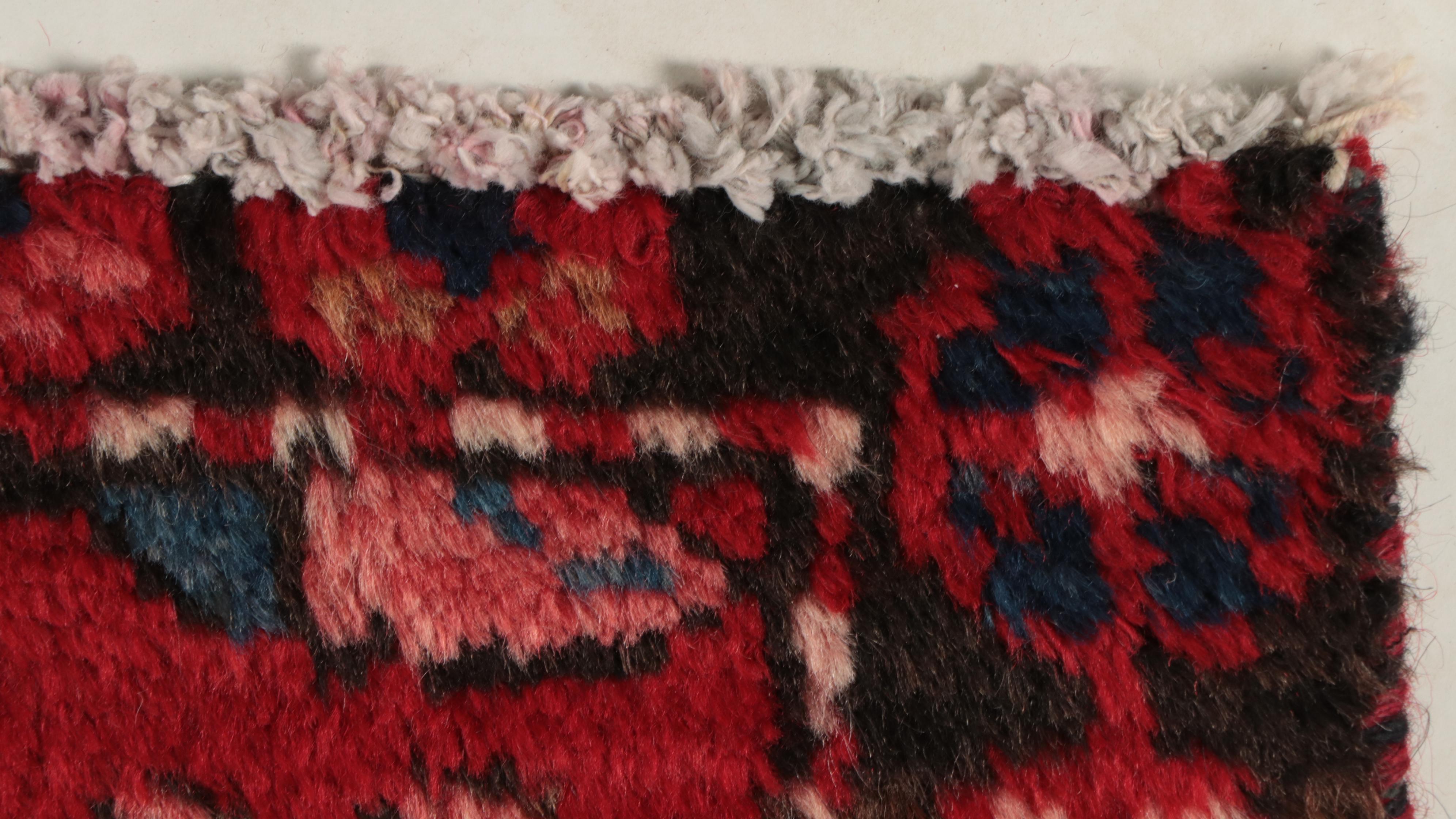 2'2 x 8'10 Hand-Knotted Persian Karaja Carpet Runner