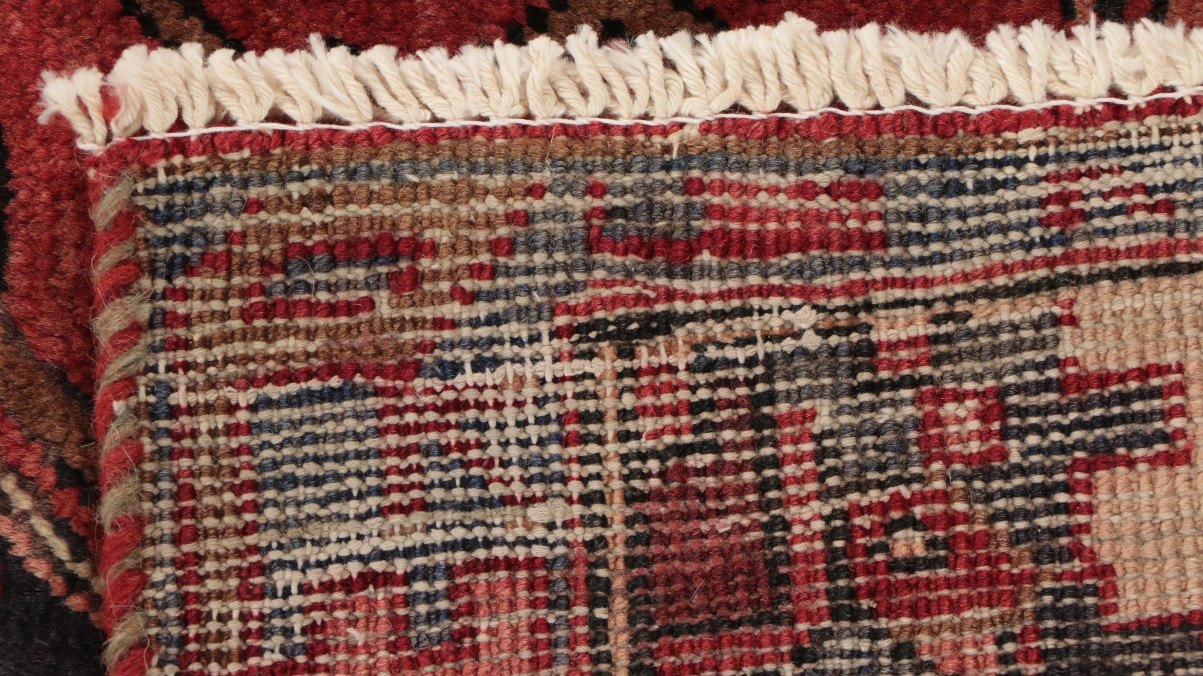 3'3 x 9'6 Hand-Knotted Persian Lamberan Long Rug