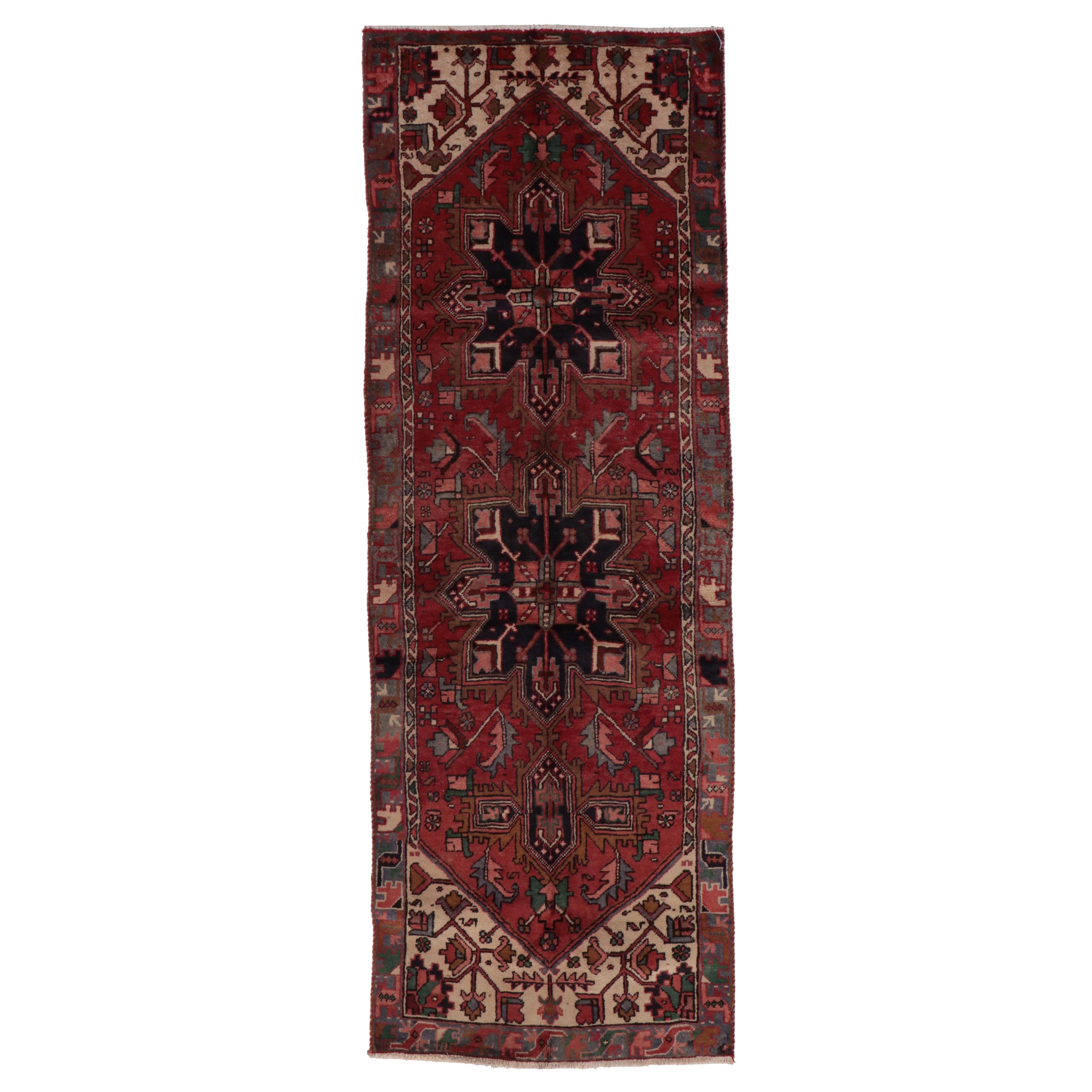 3'3 x 9'6 Hand-Knotted Persian Lamberan Long Rug