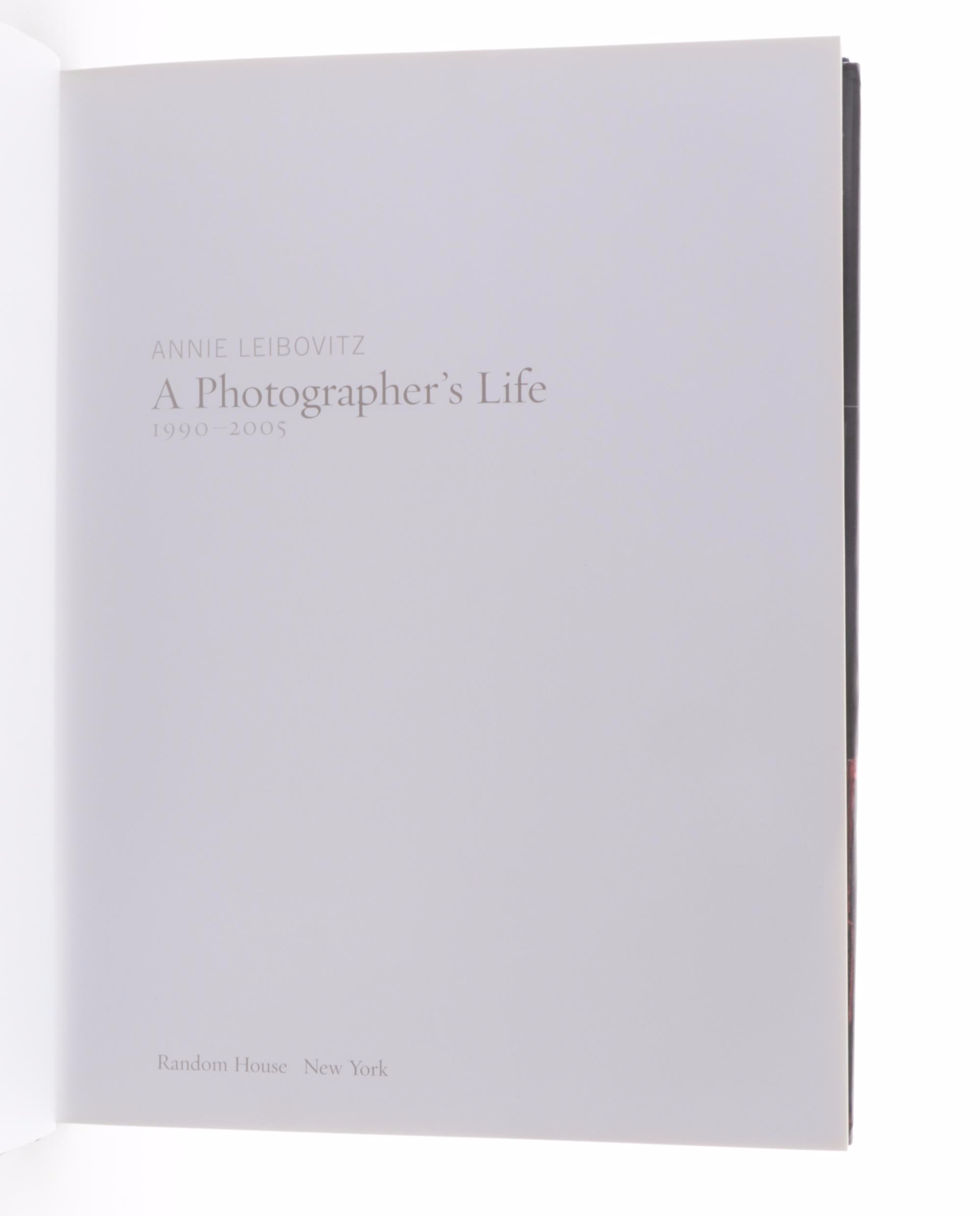 First Edition Annie Leibovitz Books Including "Photographs, 1970–1990"