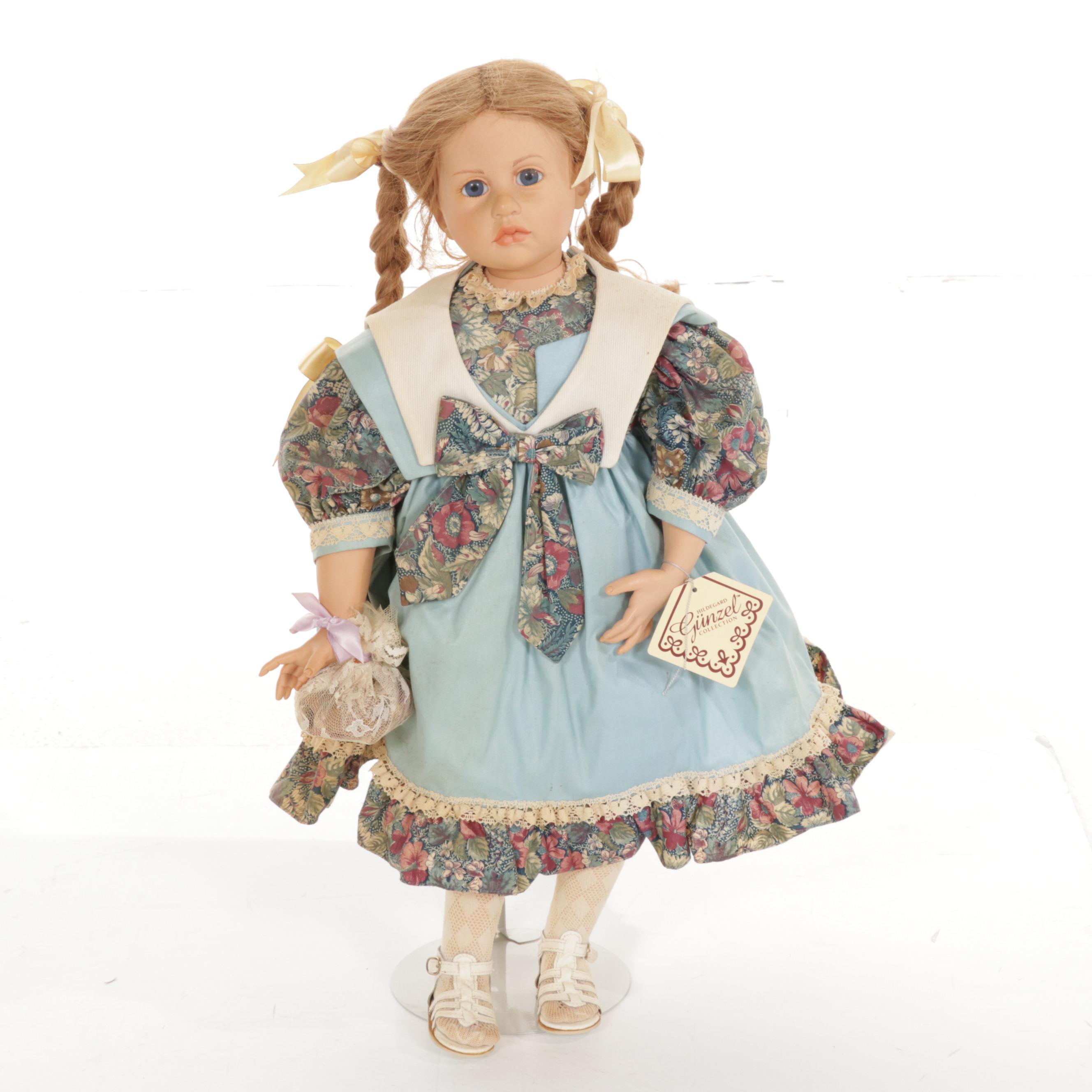 Hildegard Gunzel Doll and The Great American Doll Company Doll and Print