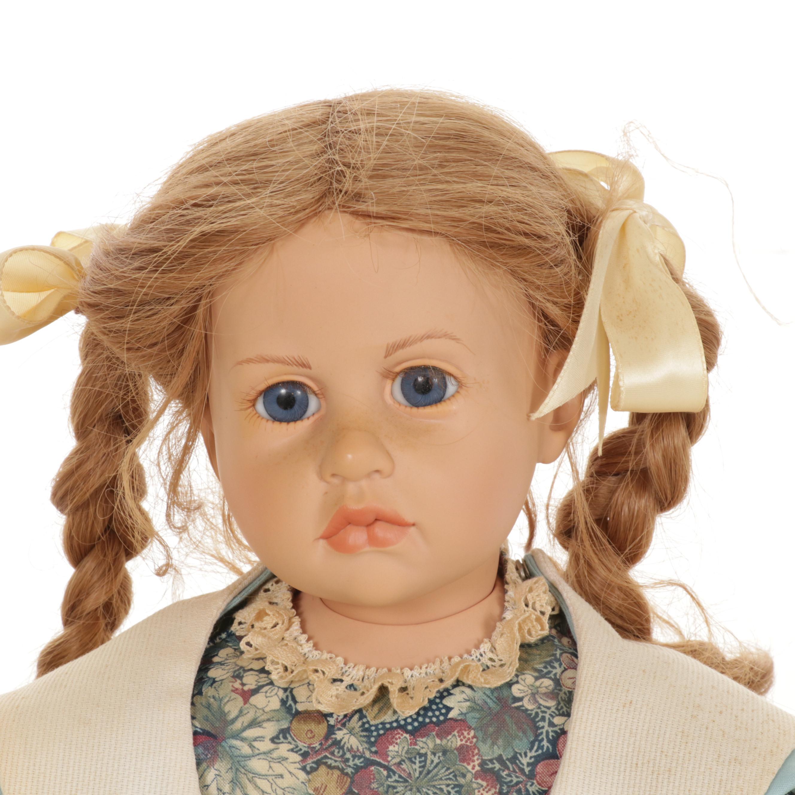 Hildegard Gunzel Doll and The Great American Doll Company Doll and Print