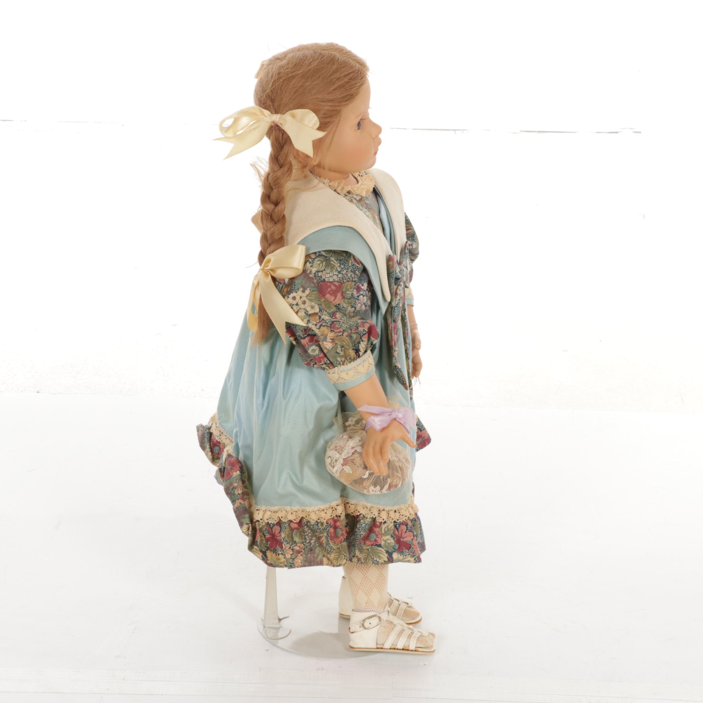 Hildegard Gunzel Doll and The Great American Doll Company Doll and Print