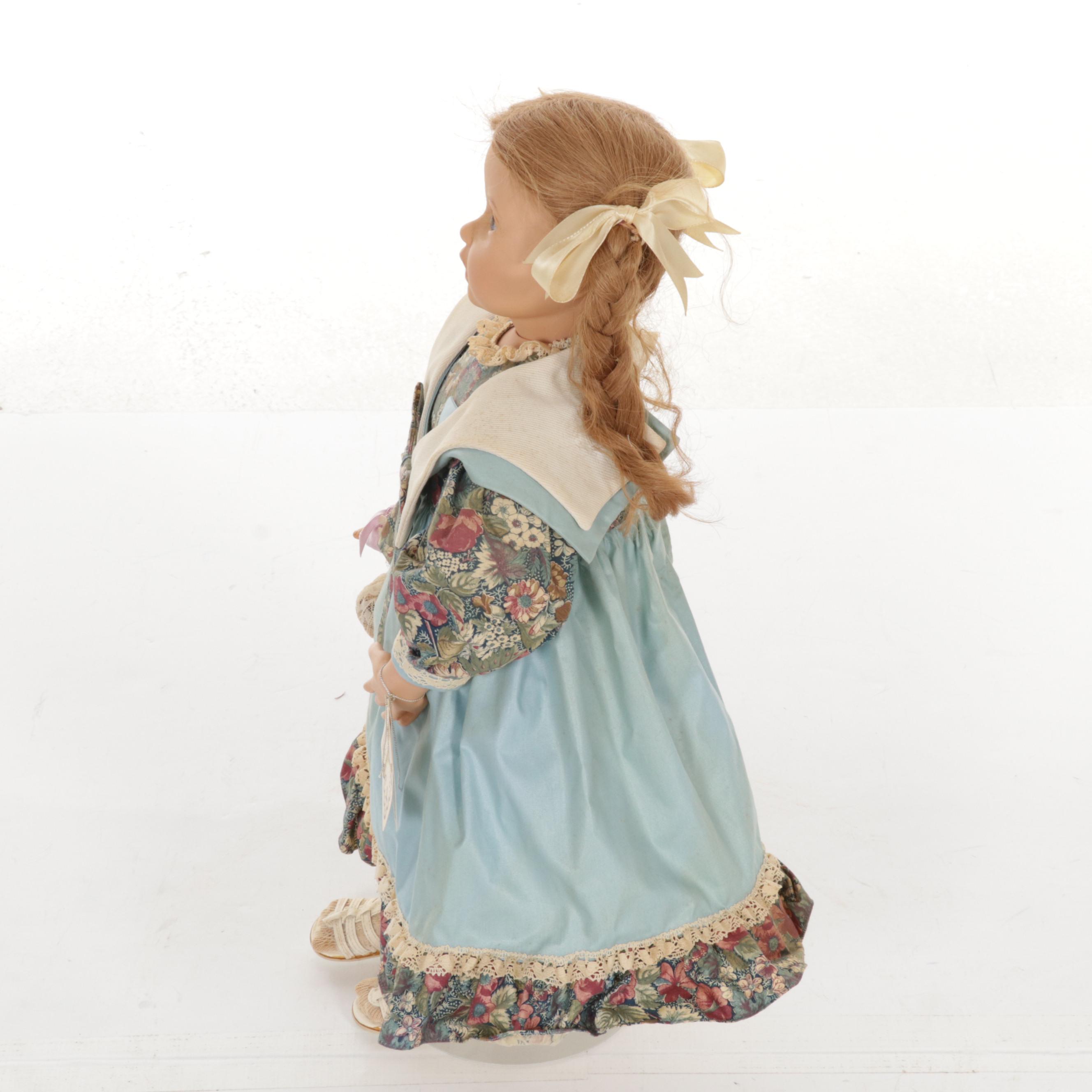 Hildegard Gunzel Doll and The Great American Doll Company Doll and Print