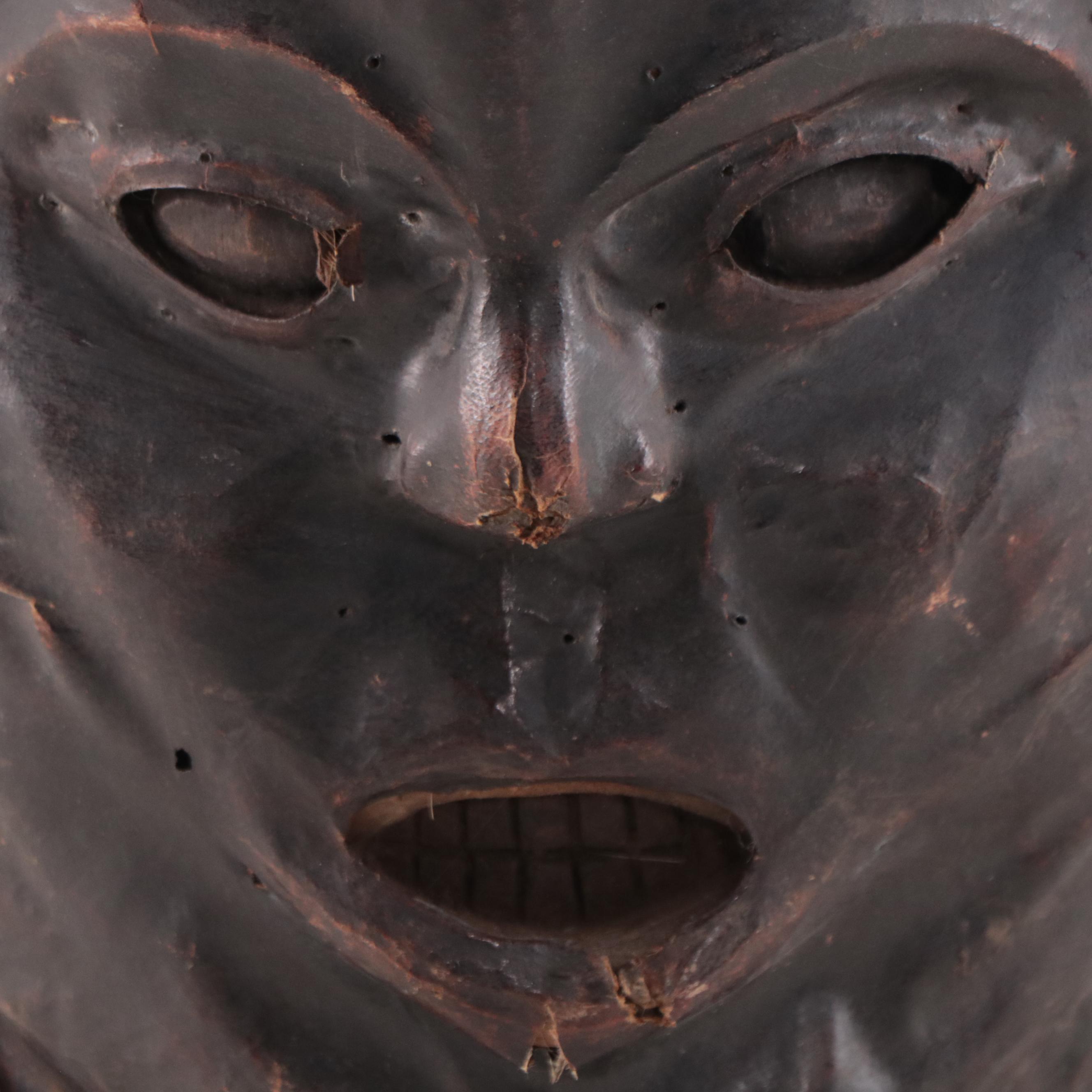 Ekoi Inspired Janus Skin Mask, West/Central Africa