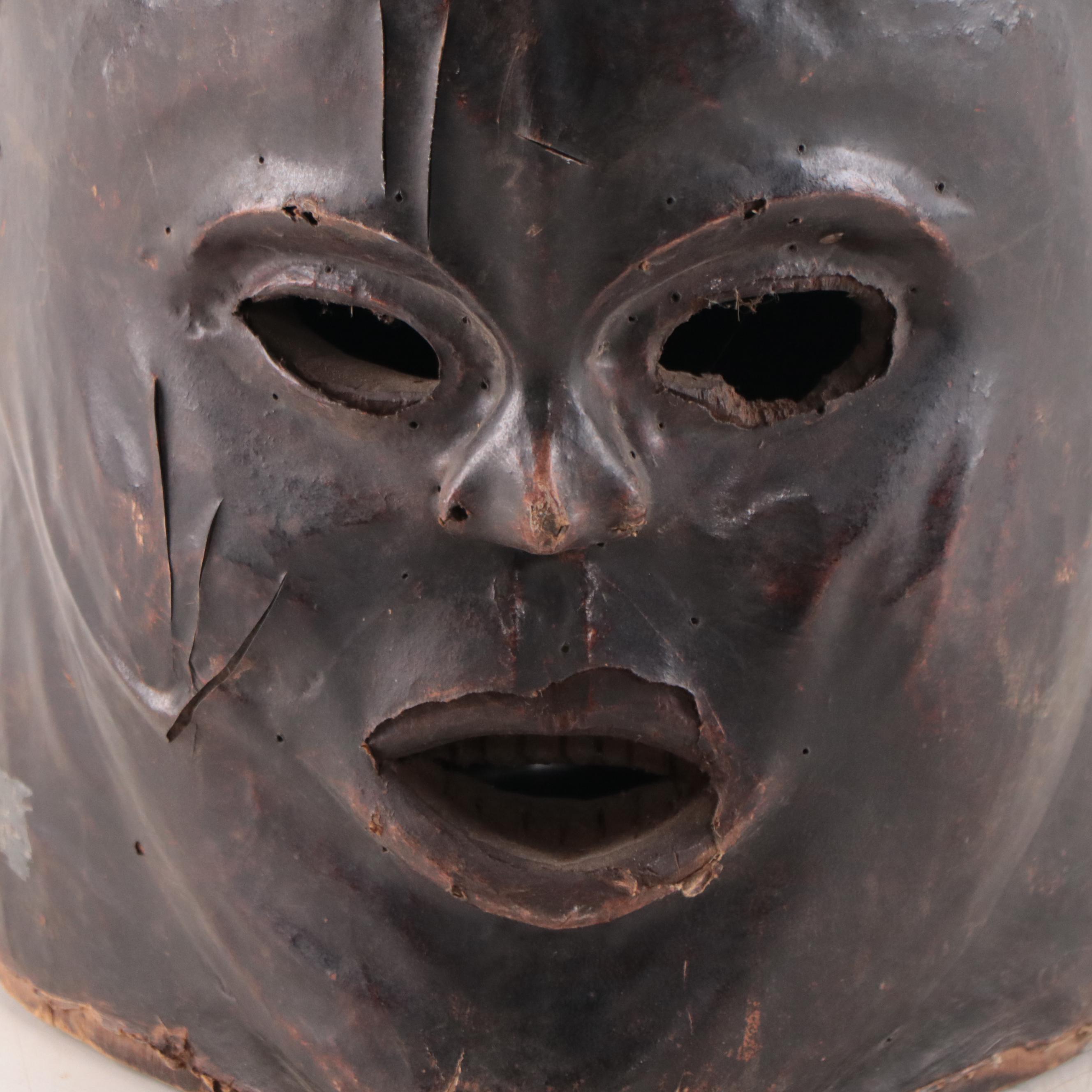 Ekoi Inspired Janus Skin Mask, West/Central Africa