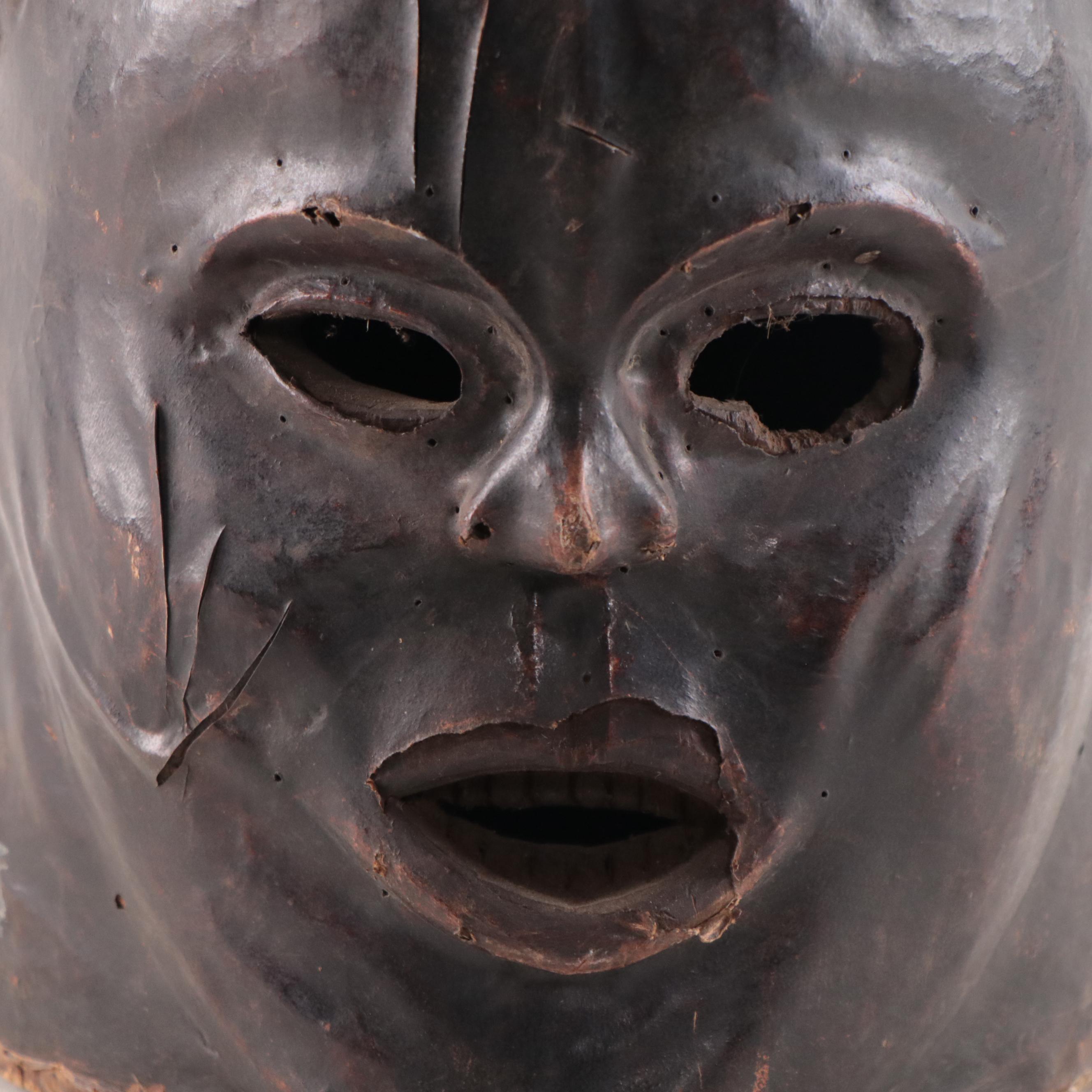 Ekoi Inspired Janus Skin Mask, West/Central Africa