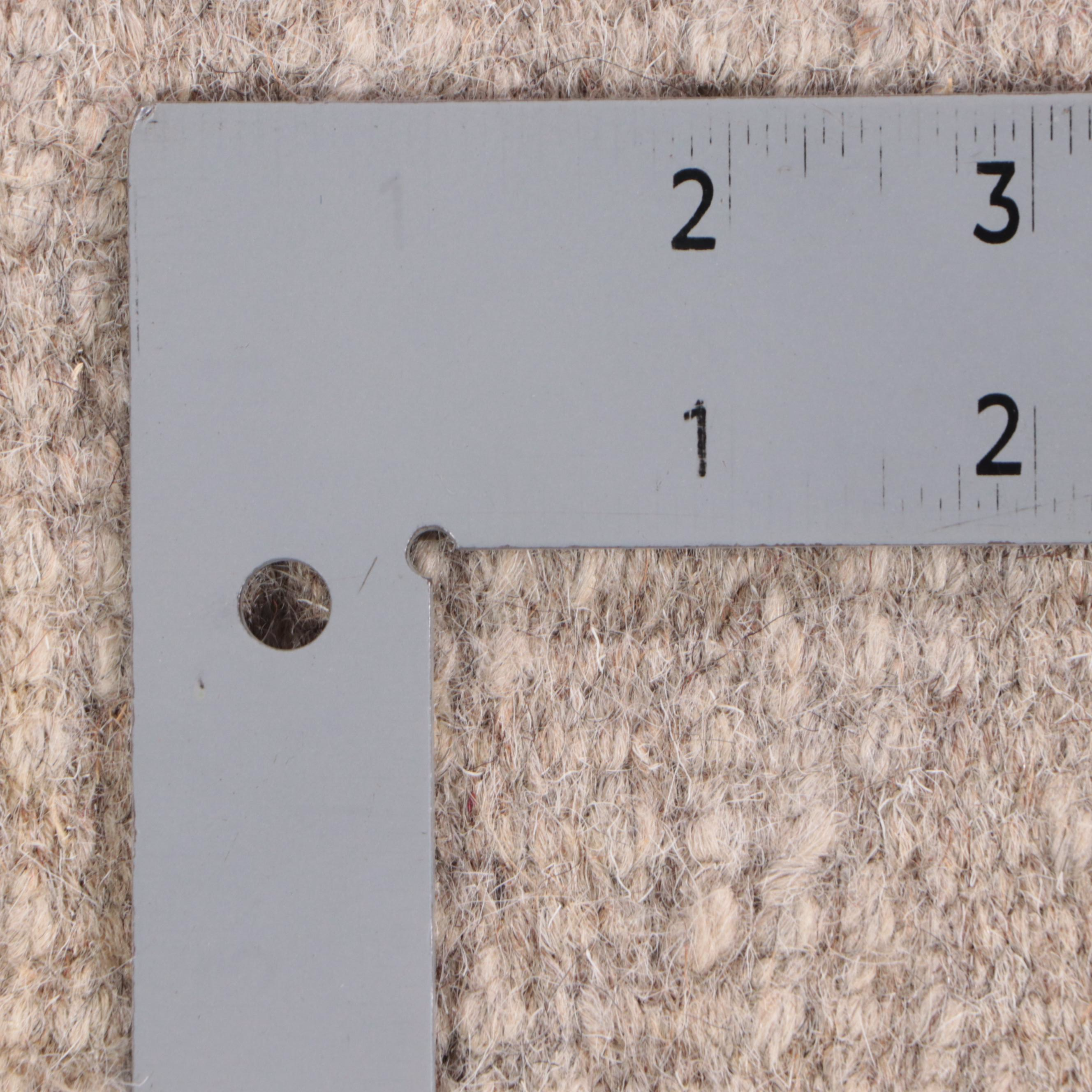 9'8 x 13'4 Hand-Knotted Armadillo Carved Area Rug