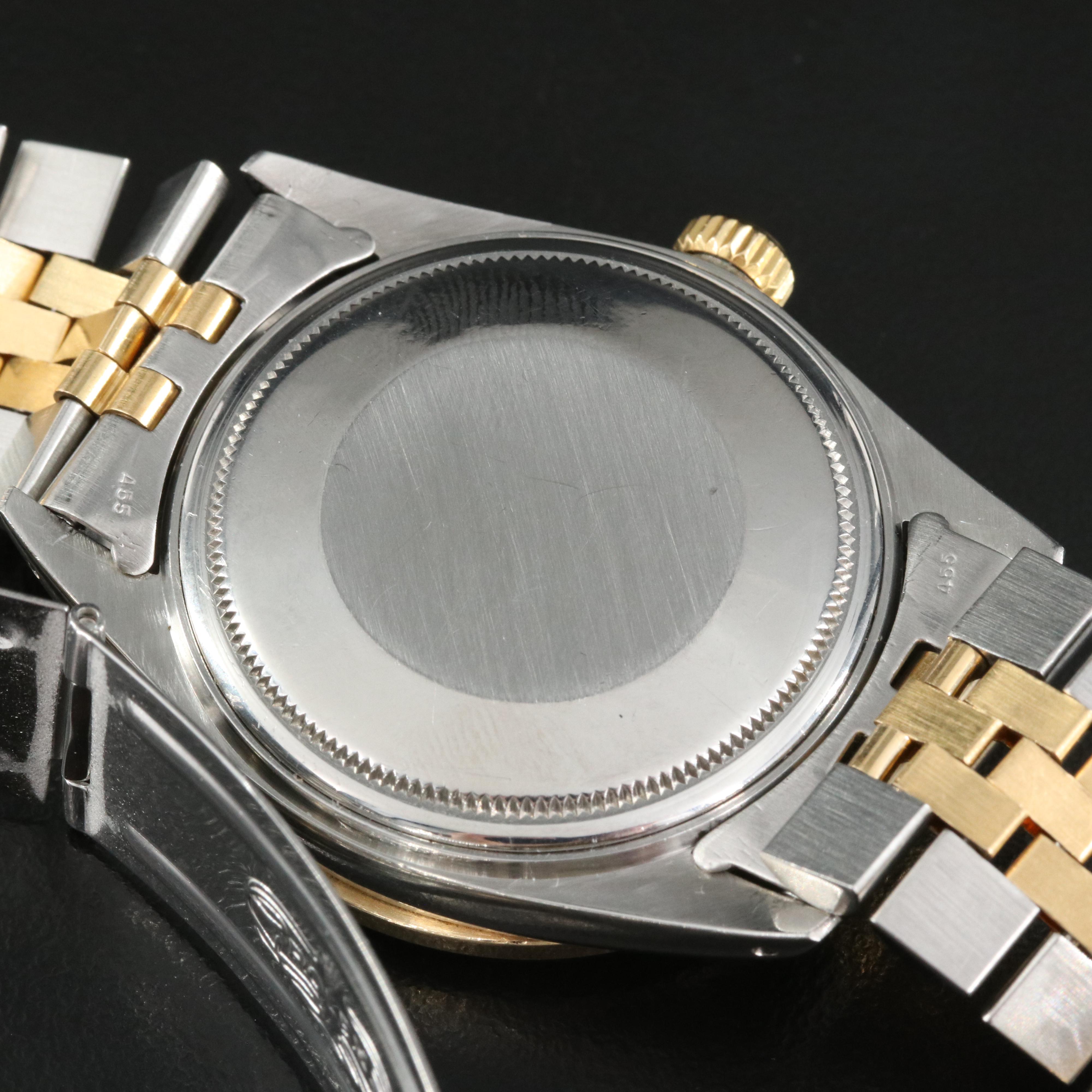 1983 Rolex Oyster Perpetual Datejust Custom Diamond Dial and Bezel Watch