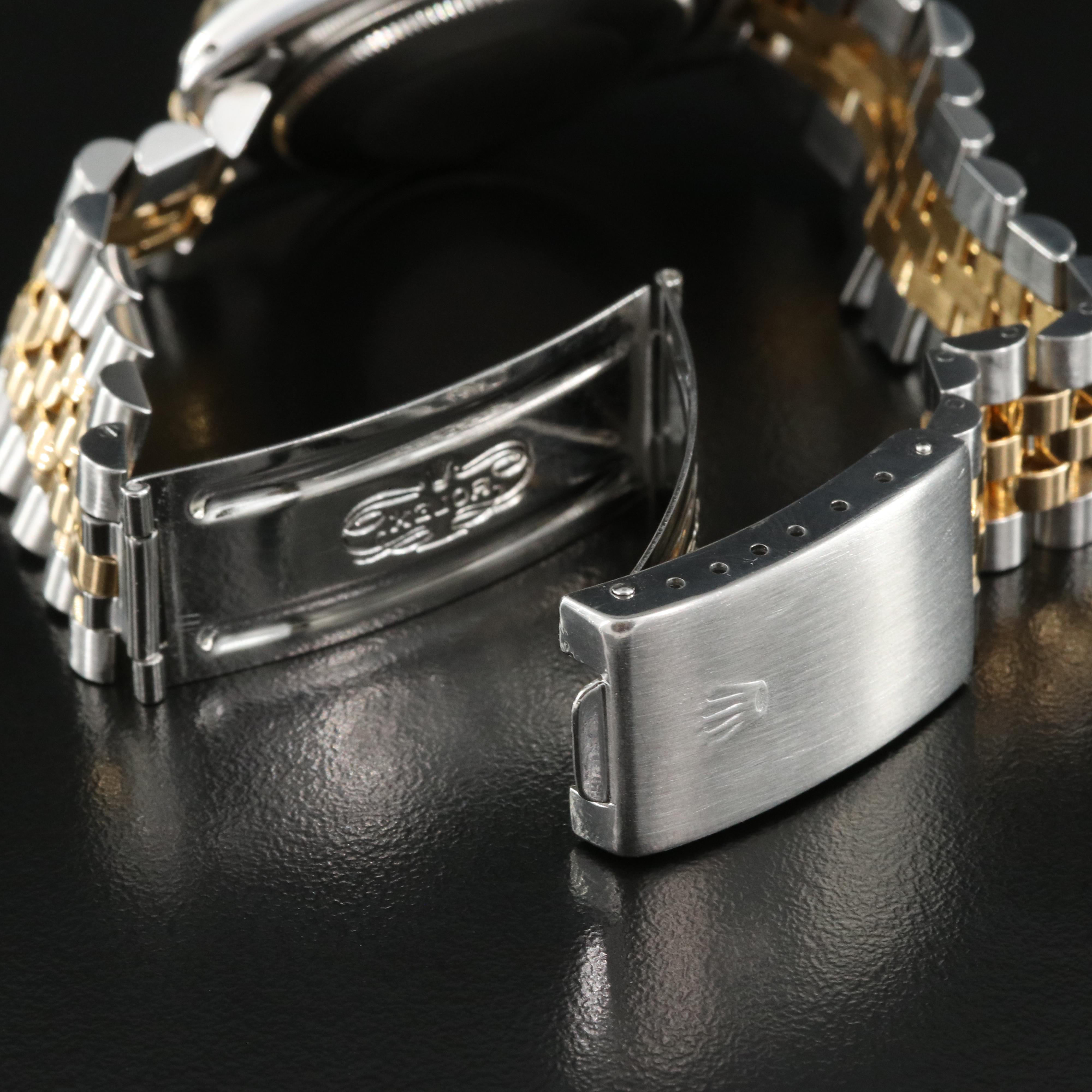 1983 Rolex Oyster Perpetual Datejust Custom Diamond Dial and Bezel Watch