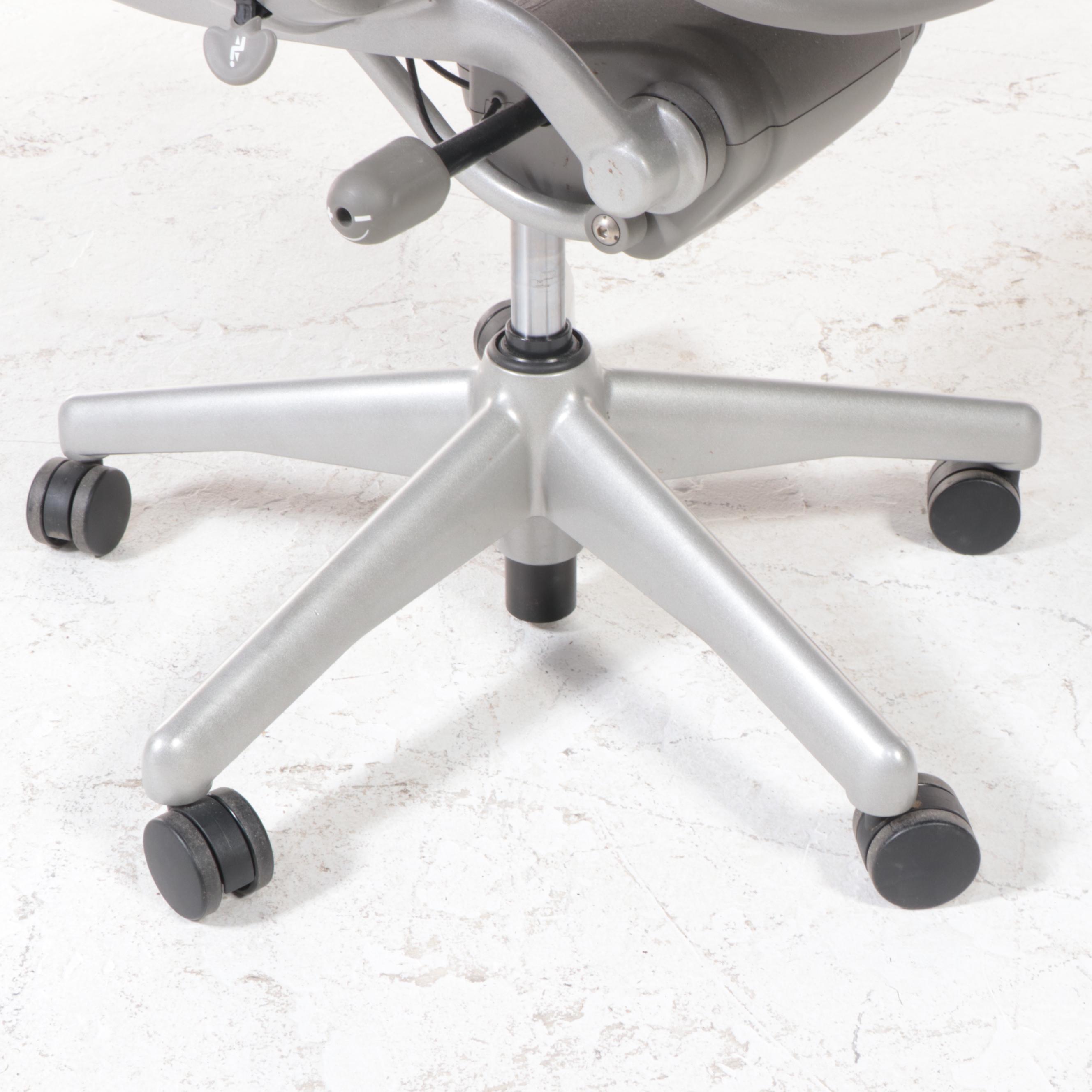 Herman Miller Aeron Executive Armchair on Five-Leg Base with Casters