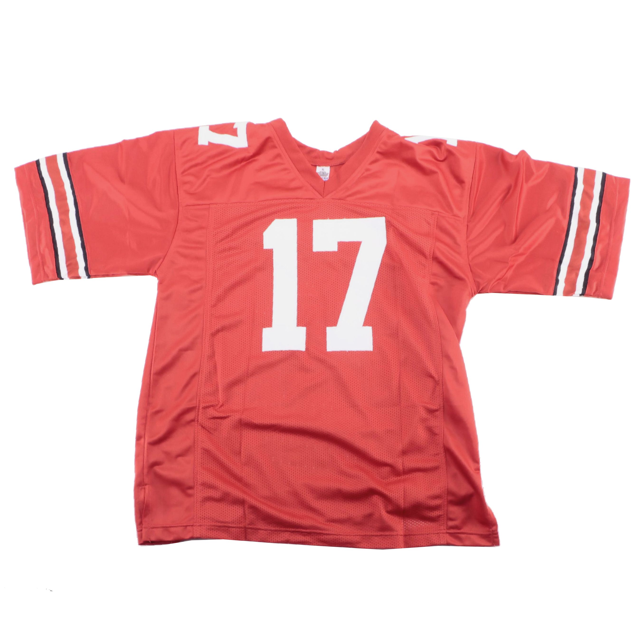 Ohio State University Buckeyes Chris Olave Signed Football Jersey