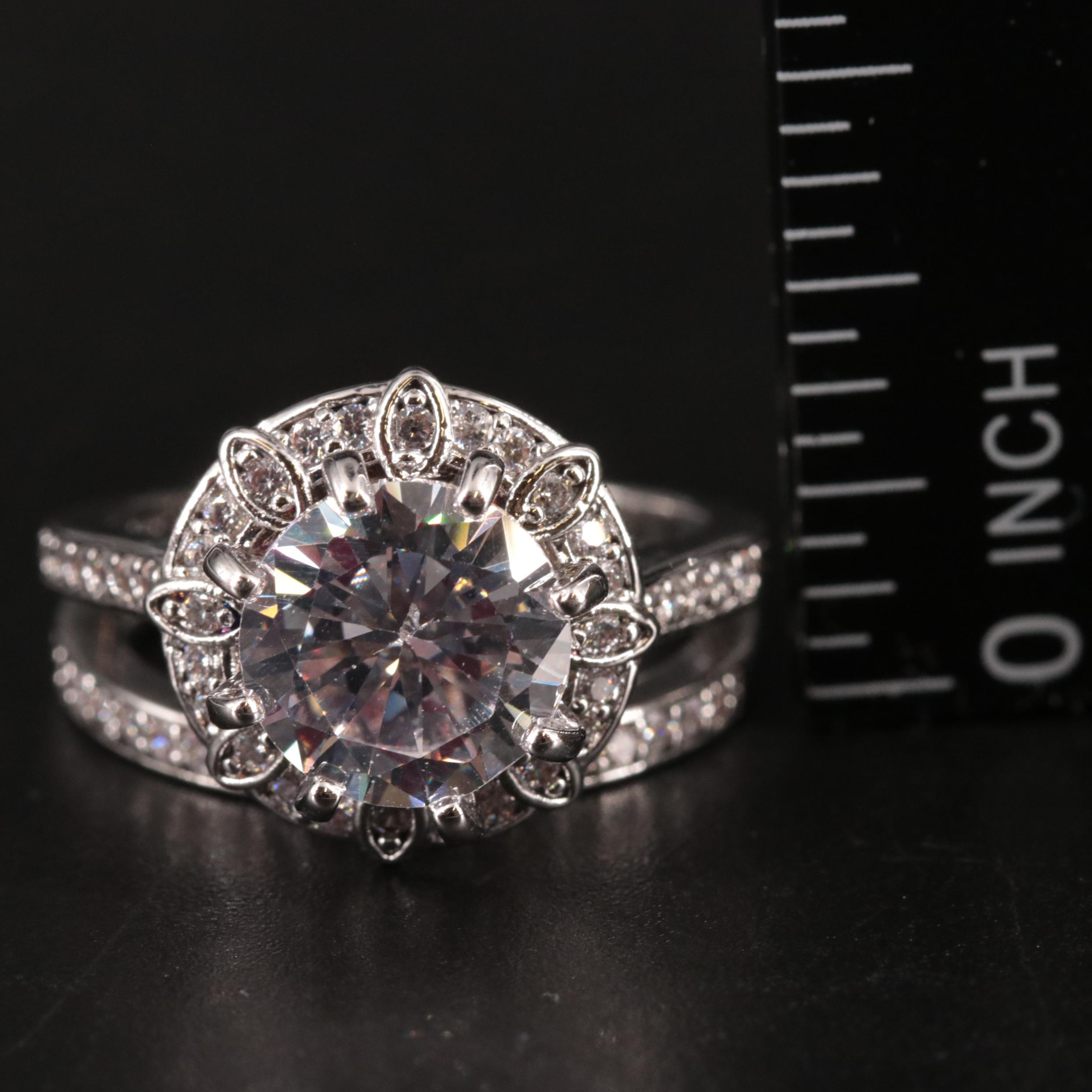 Cubic Zirconia Ring and Band