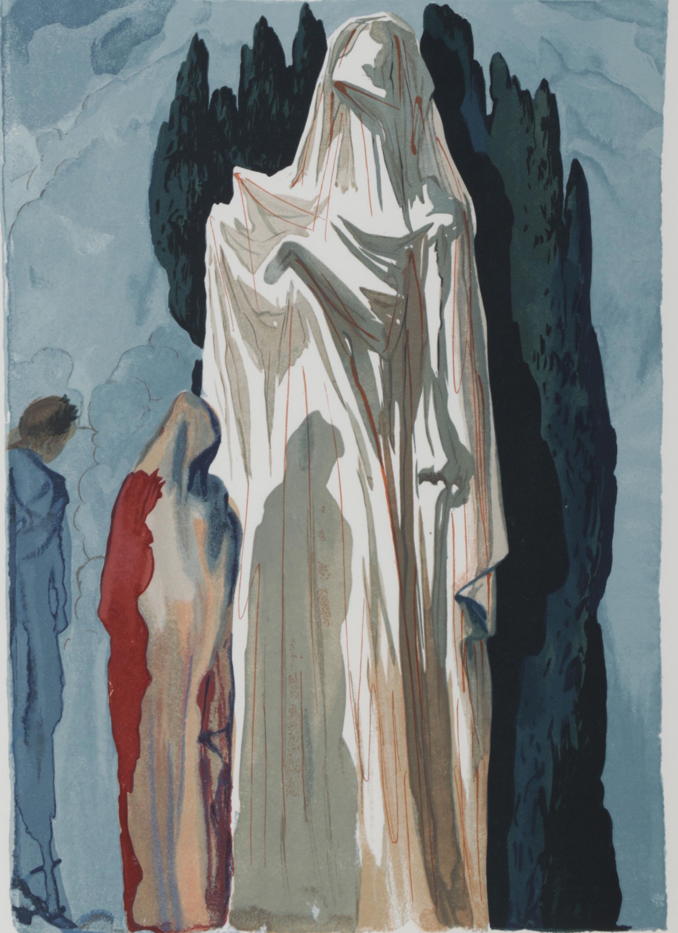 Salvador Dalí Wood Engraving "Les Hérétiques"