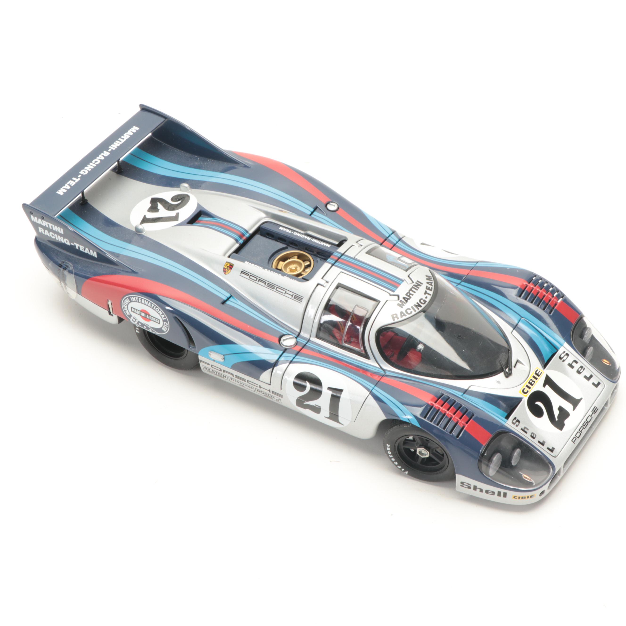 Autoart Porsche 917K Salzberg & 917L Martini Livery 1:18 Diecast Prototypes