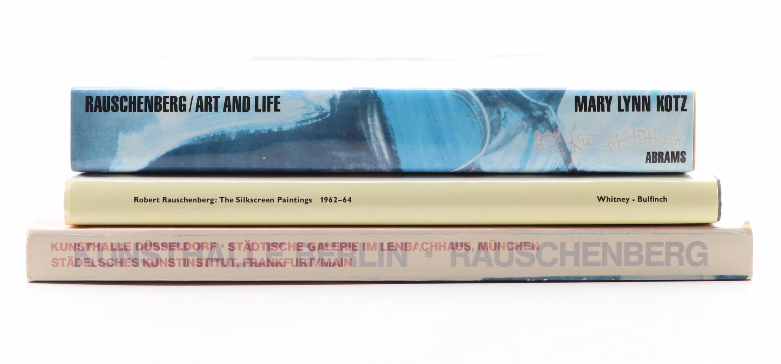 First Edition "Robert Rauschenberg: The Silkscreen Paintings, 1962–64" and More
