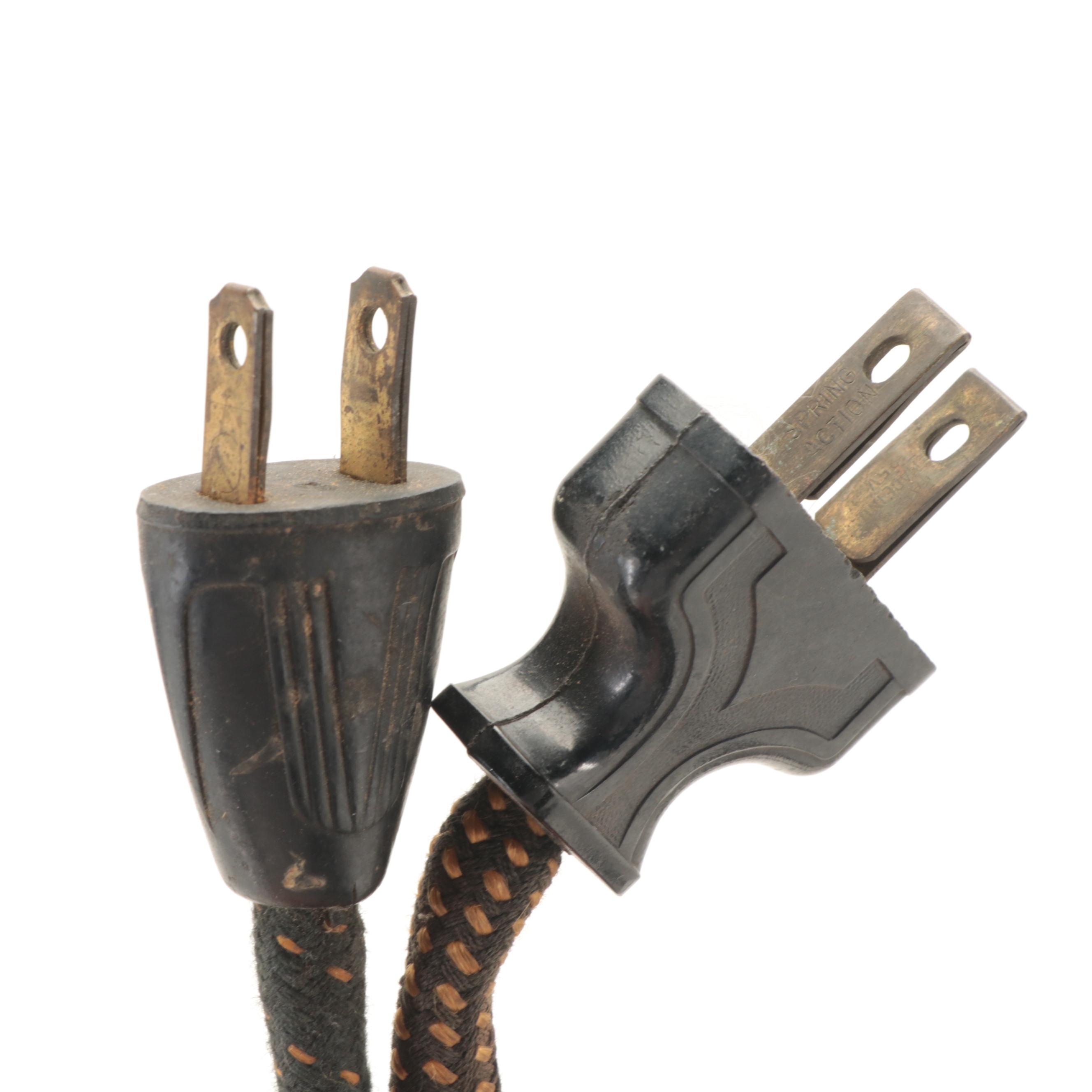 American Beauty Irons with Stands and Wood Handles, Early to Mid-20th C