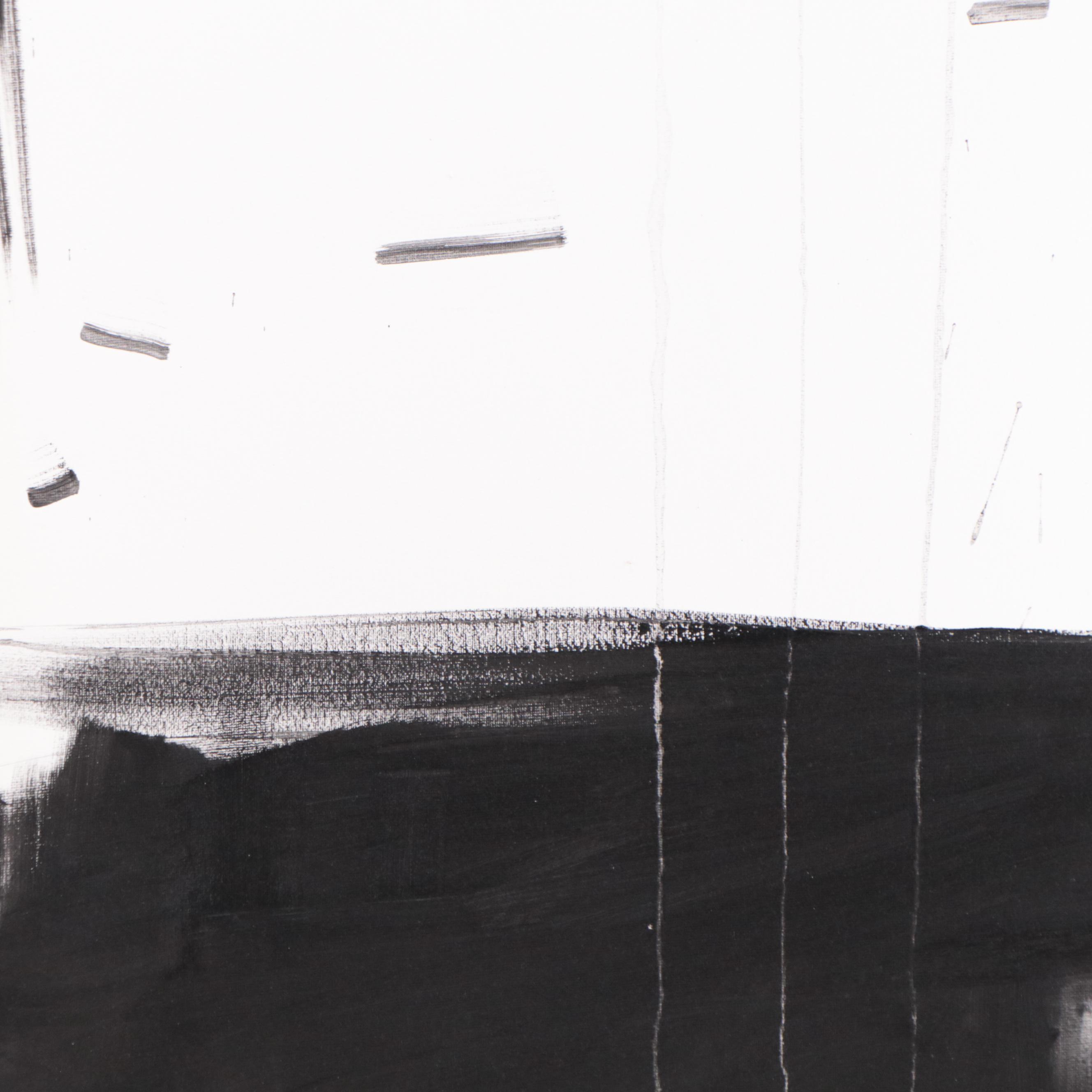 Saul Gefen Abstract Acrylic Painting, 2022