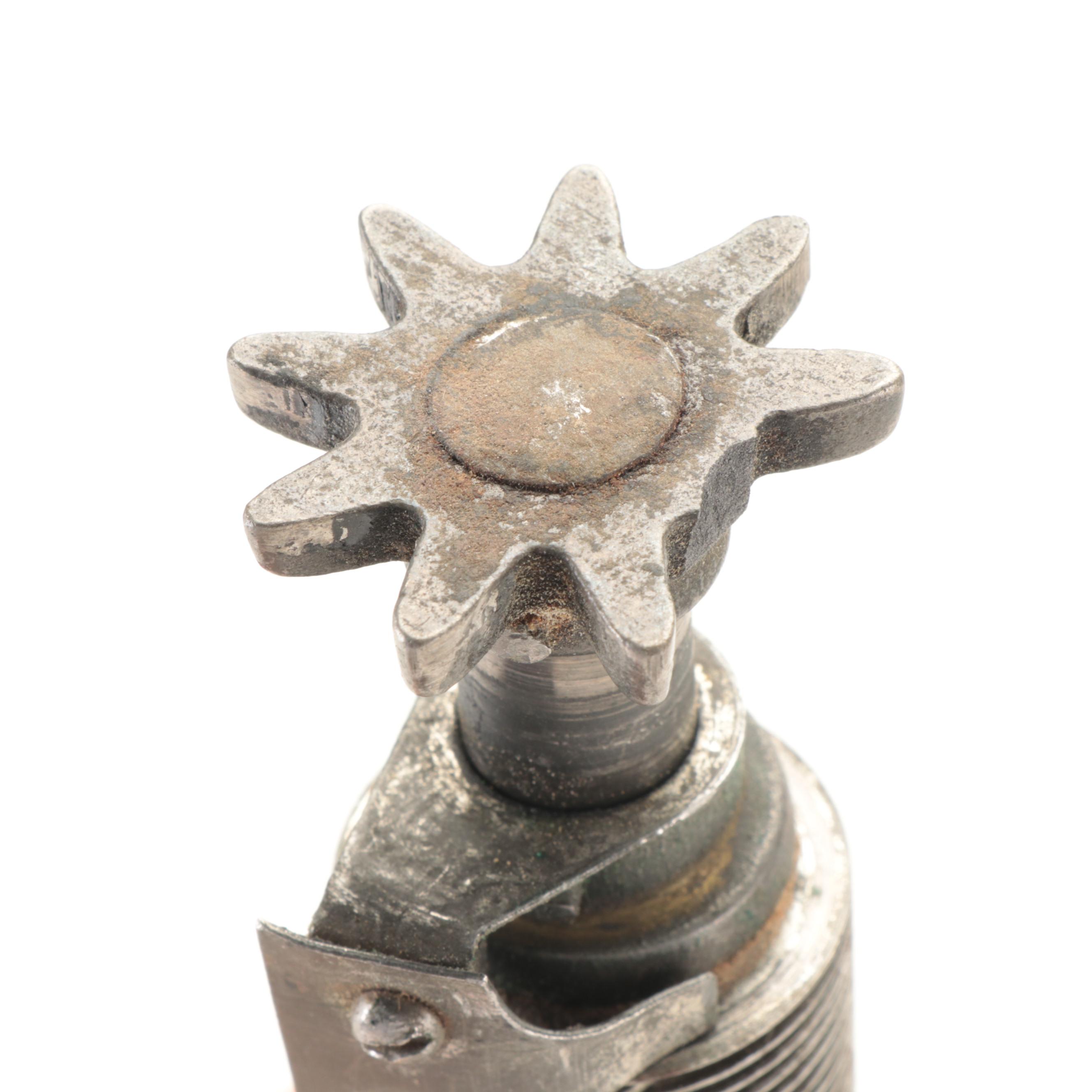 Vitantonio Cast Iron Hand Operated Pasta Machine with Attachments, Early 20th C.