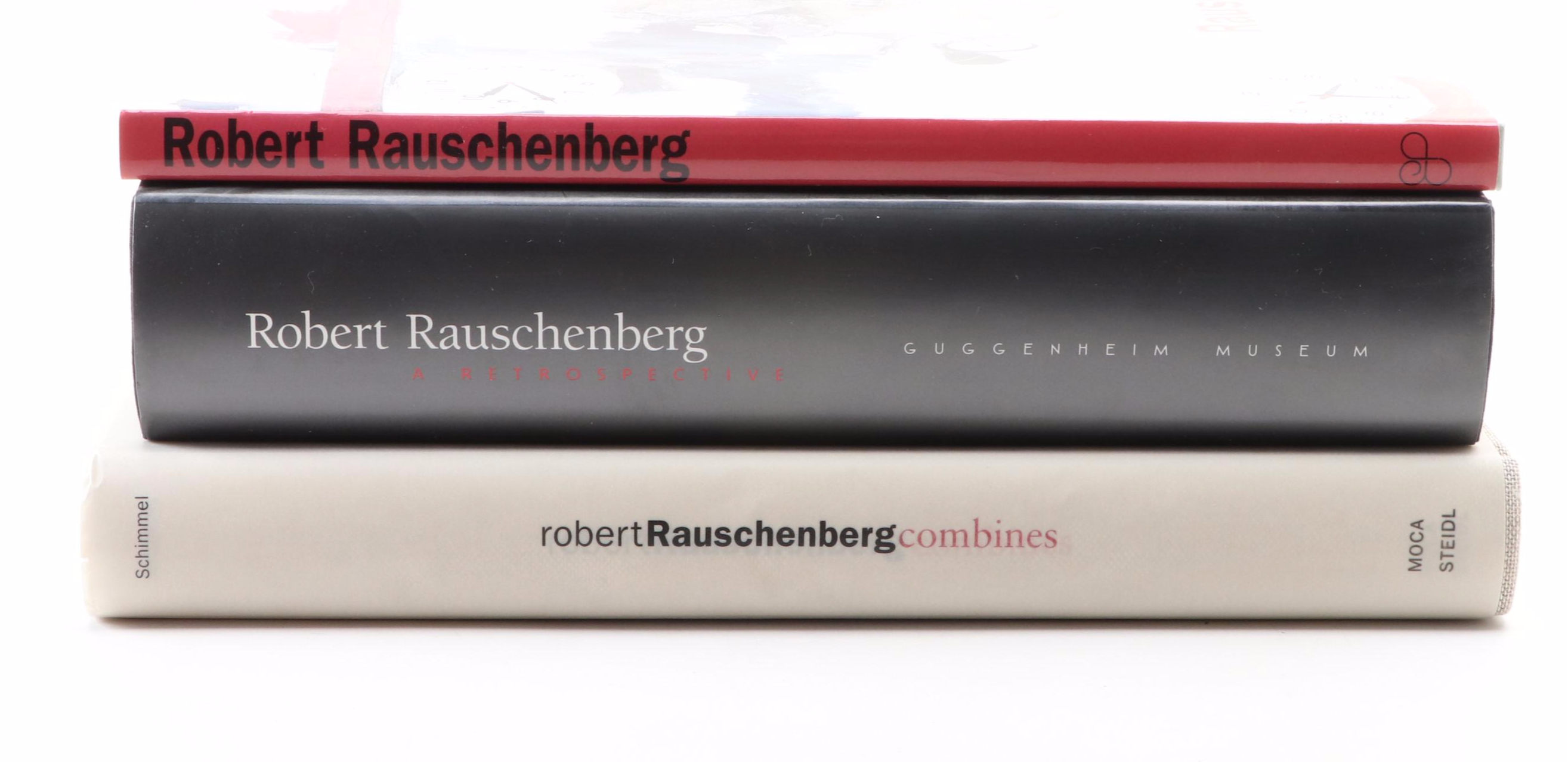 "Robert Rauschenberg: A Retrospective" by Hopps and Davidson and More Art Books