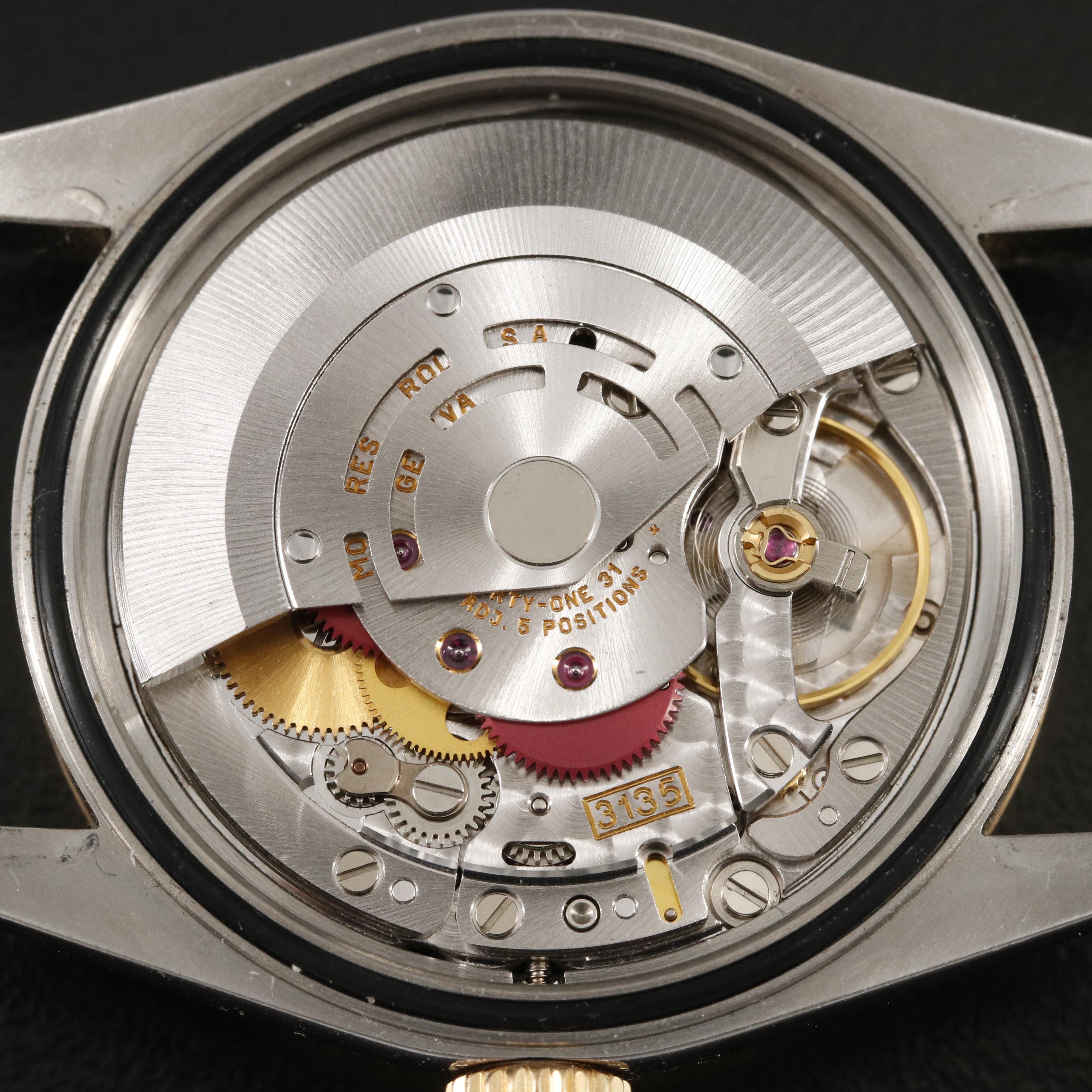 1995 18K and Stainless Steel Rolex Oyster Perpetual Datejust Watch