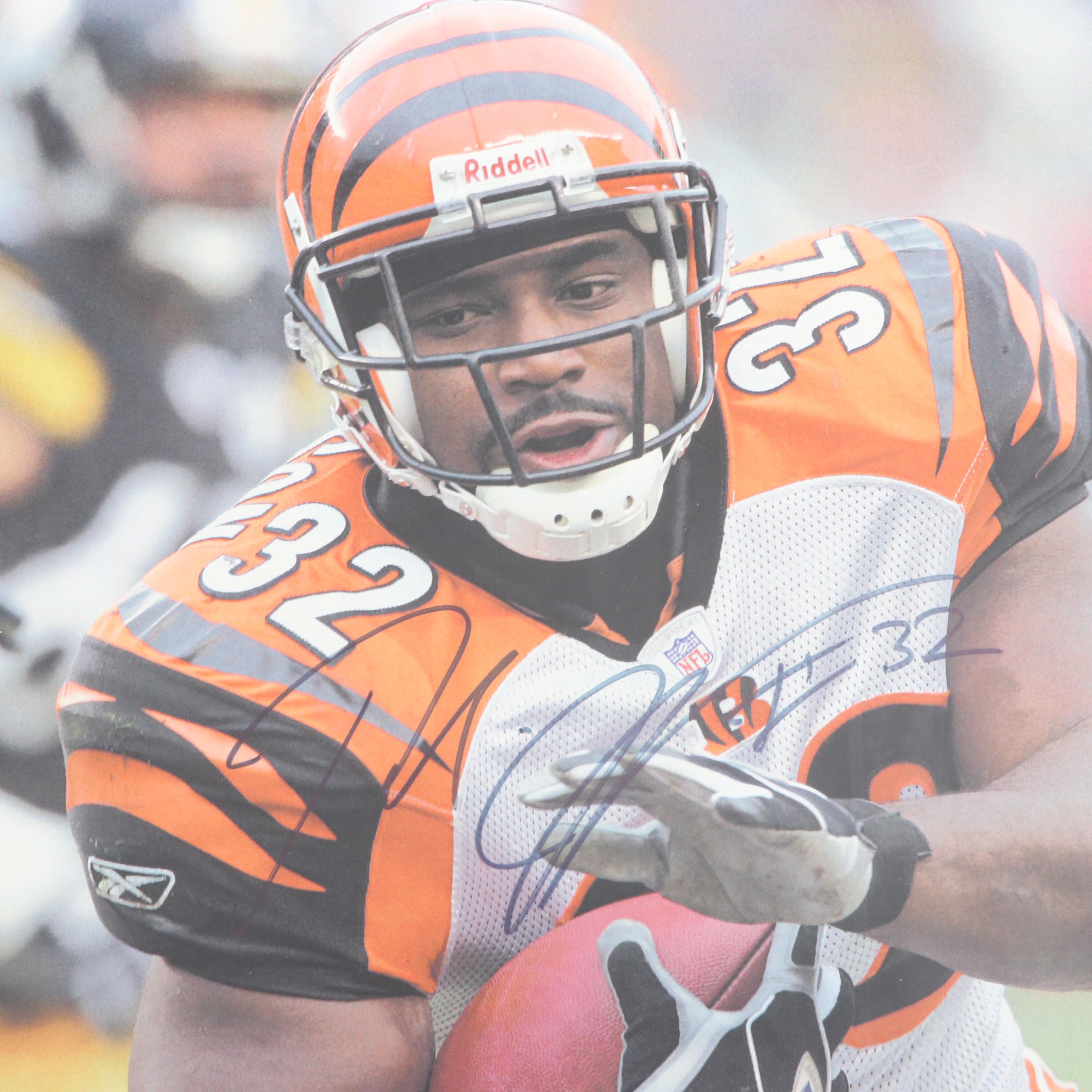 John Stofa Signed Mini Helmet, Paul Hornung, Rudi Johnson Signed Giclée Prints