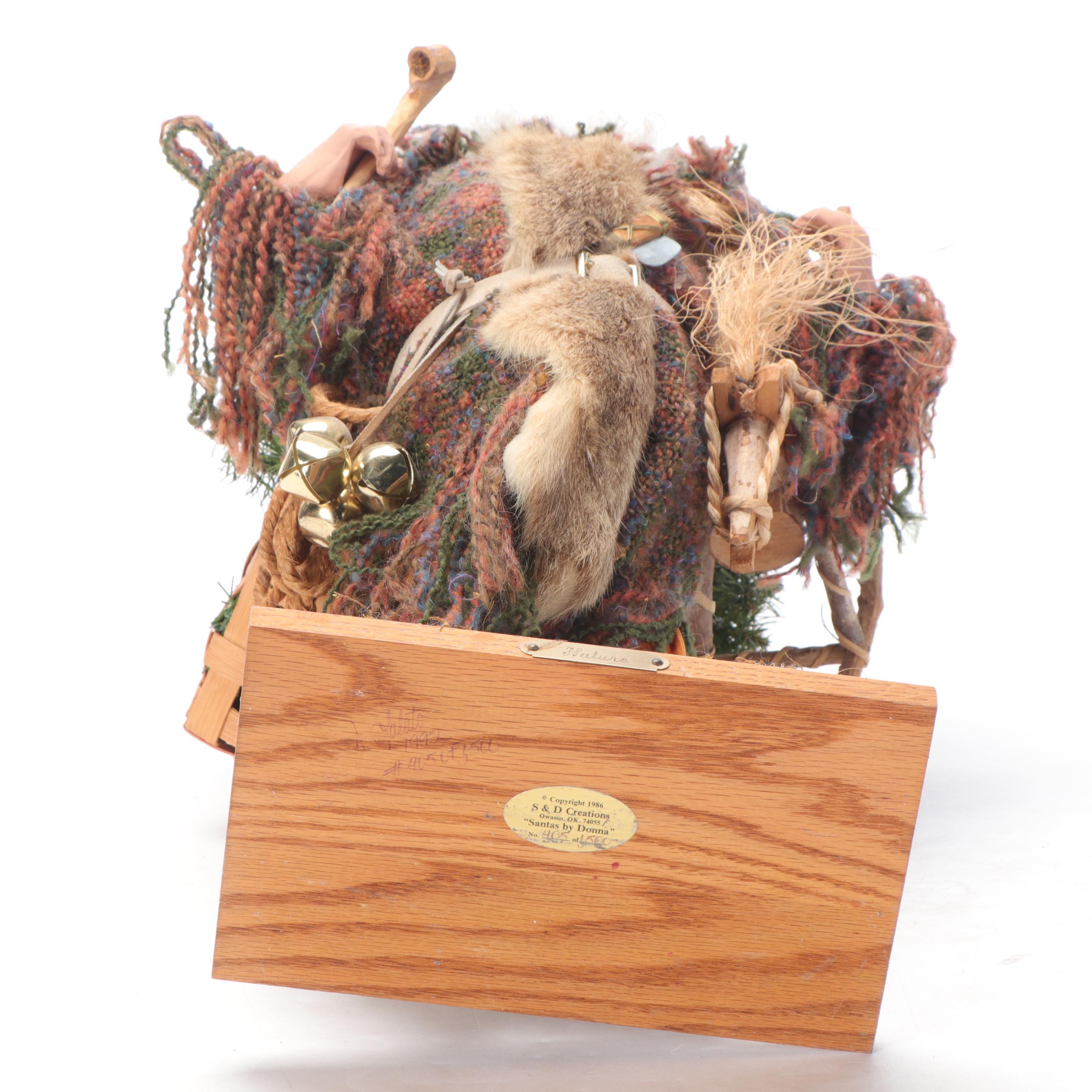 S&D Creations "Nature" Limited Edition Santa by Donna, 1992