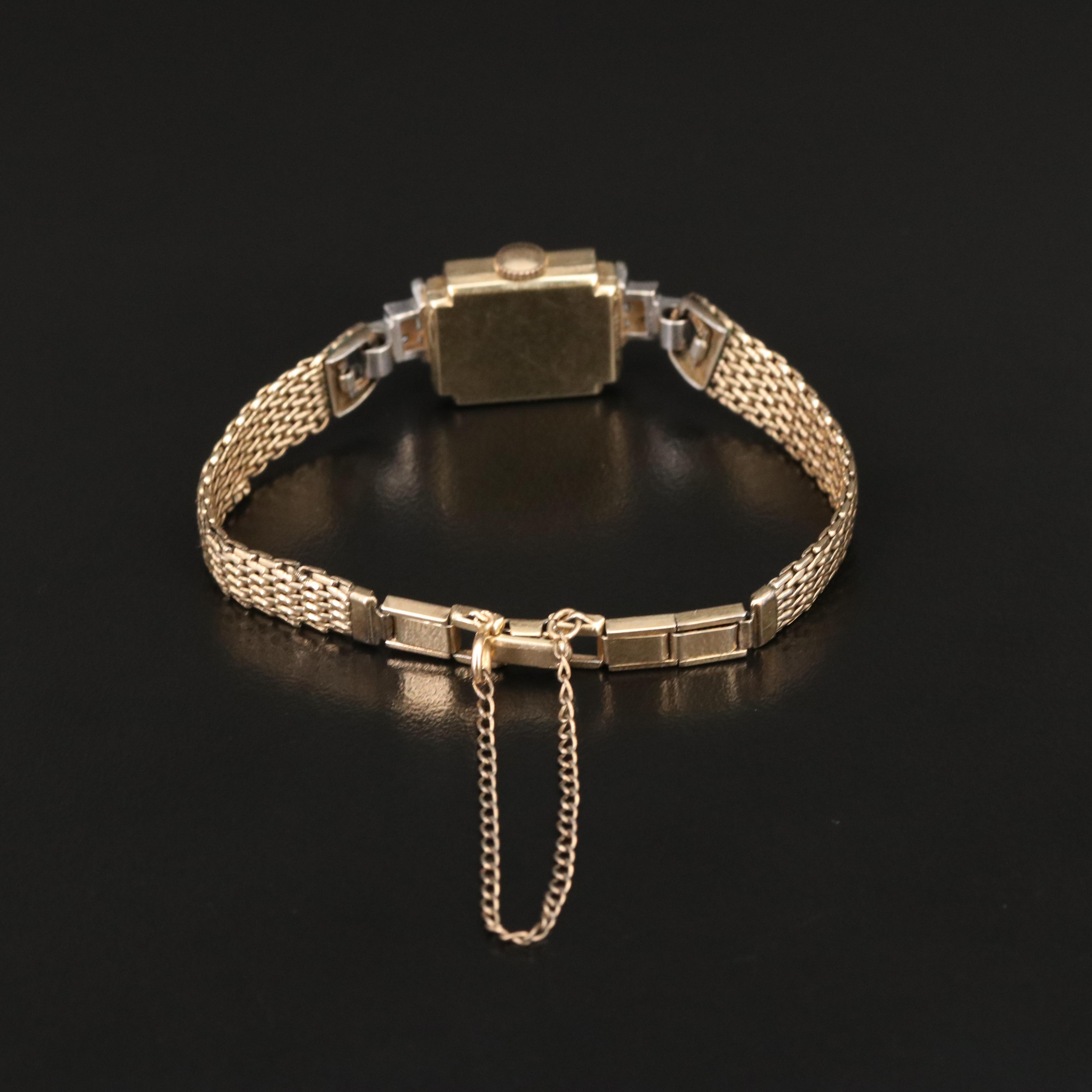 14K Swiss Sydmores Diamond Watch