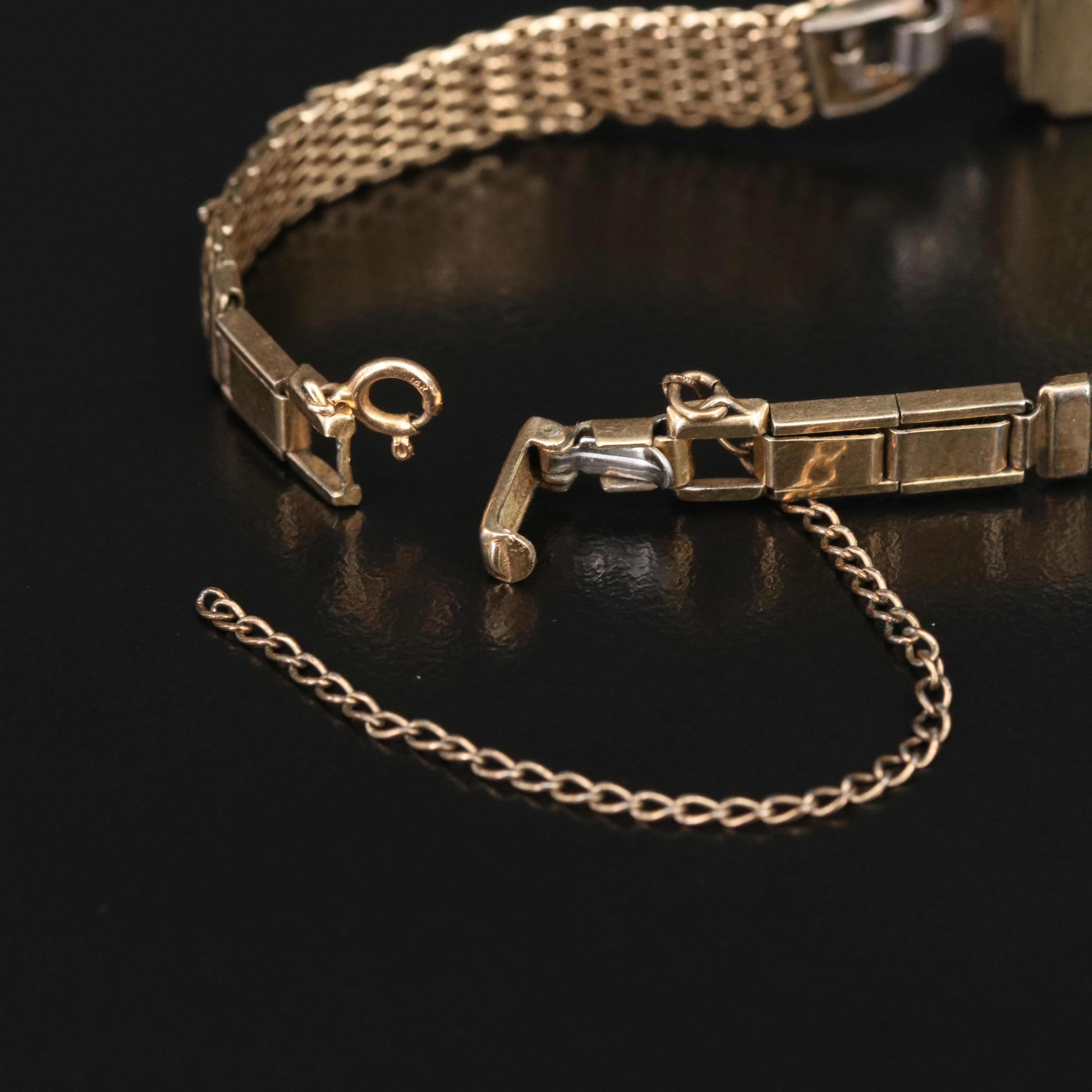 14K Swiss Sydmores Diamond Watch