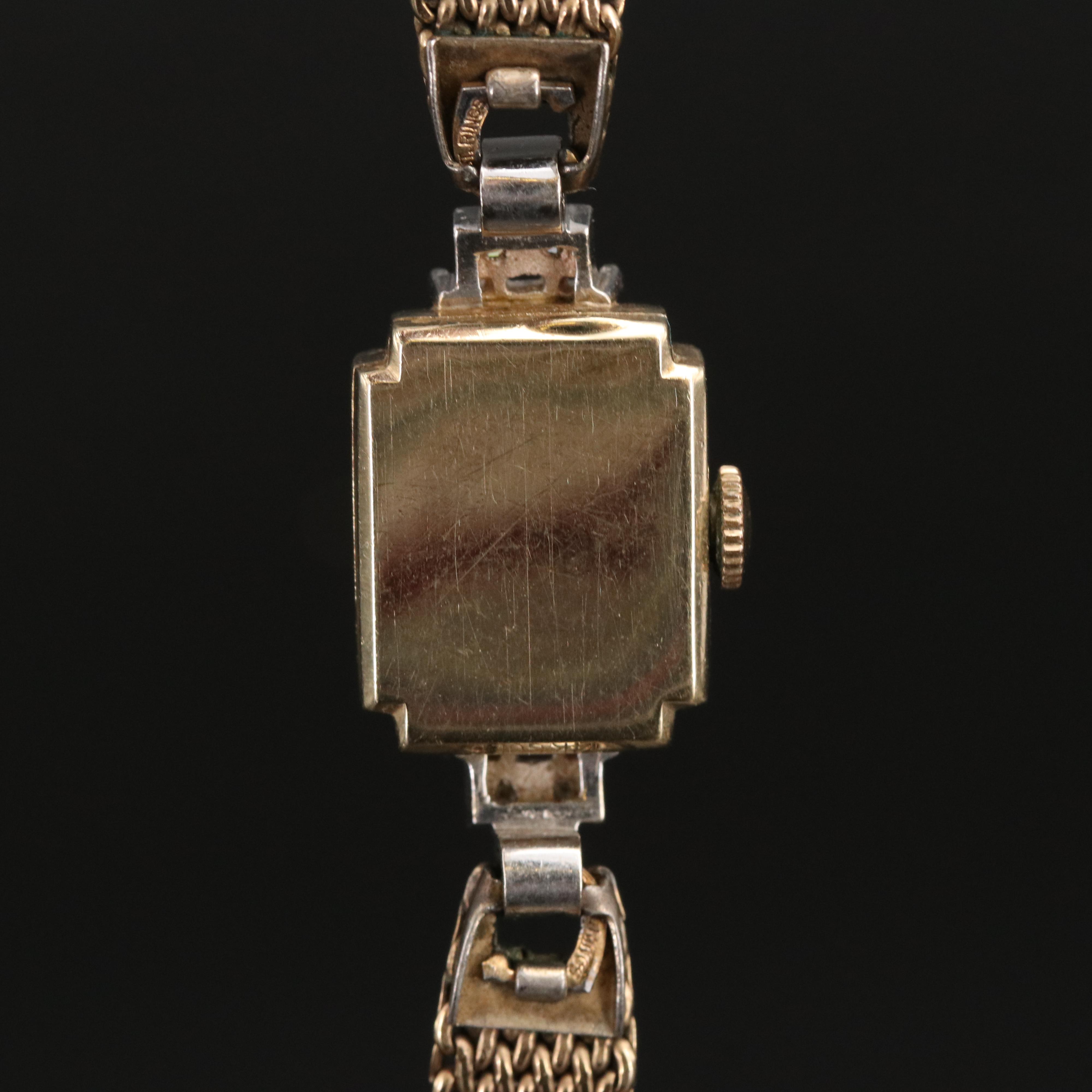 14K Swiss Sydmores Diamond Watch